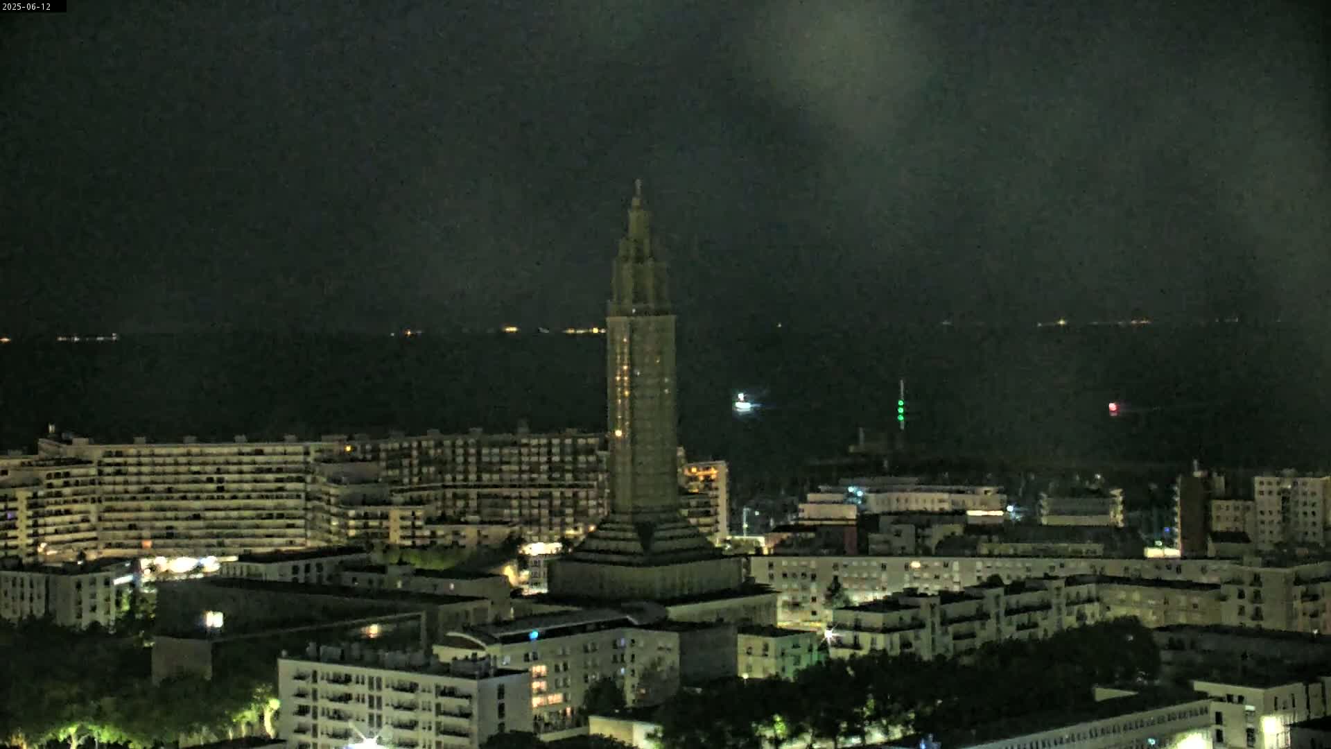 Le Havre Panaromic Skyline PTZ Live Cam - Le Havre, Seine-Maritime, Normandie, France