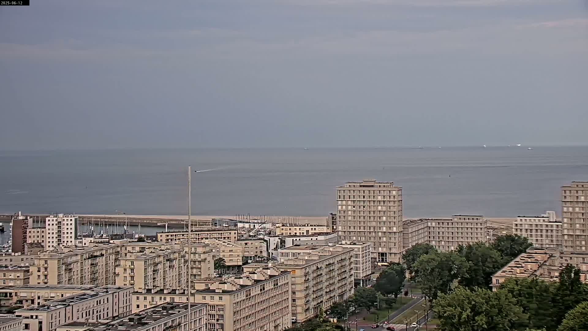 Le Havre Panaromic Skyline PTZ Live Cam - Le Havre, Seine-Maritime, Normandie, France