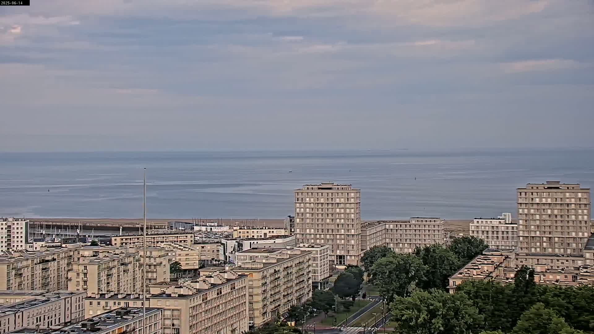 Le Havre Panaromic Skyline PTZ Live Cam - Le Havre, Seine-Maritime, Normandie, France