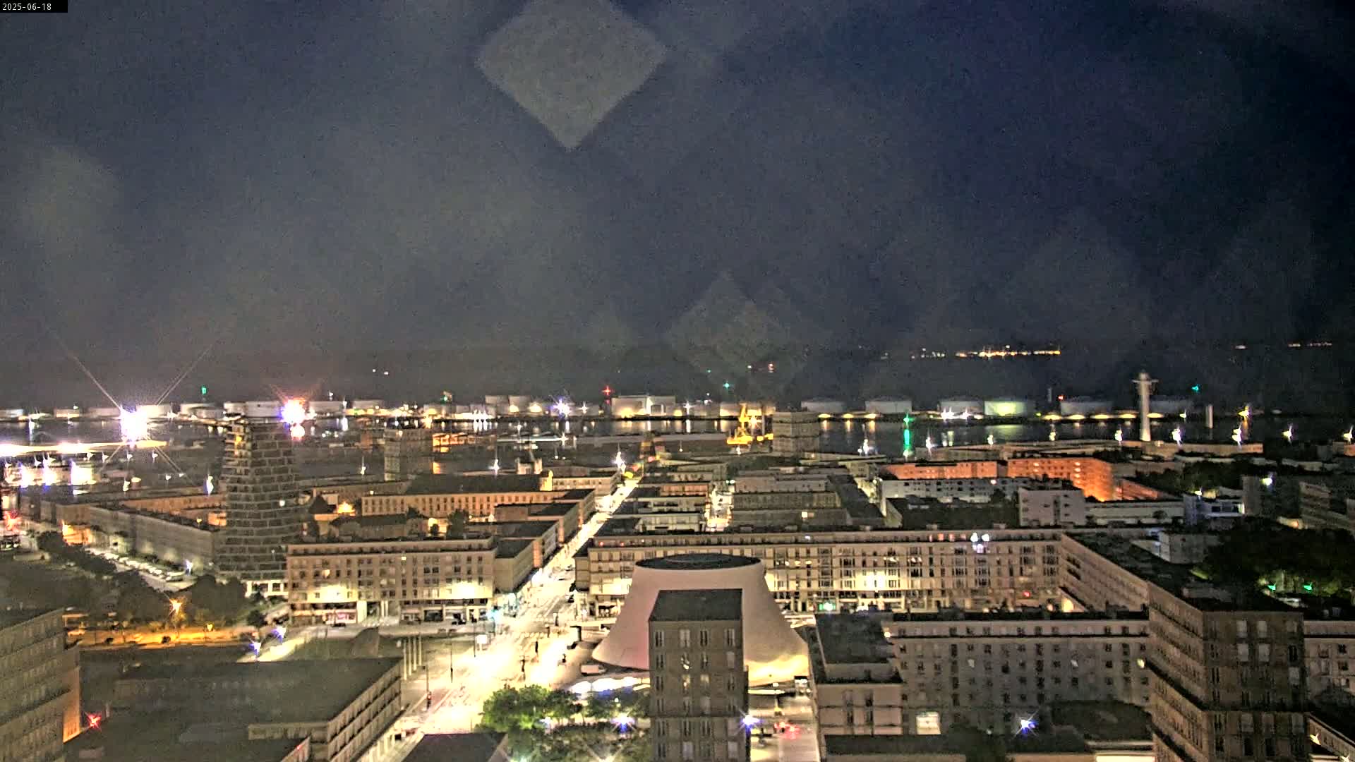 Le Havre Panaromic Skyline PTZ Live Cam - Le Havre, Seine-Maritime, Normandie, France