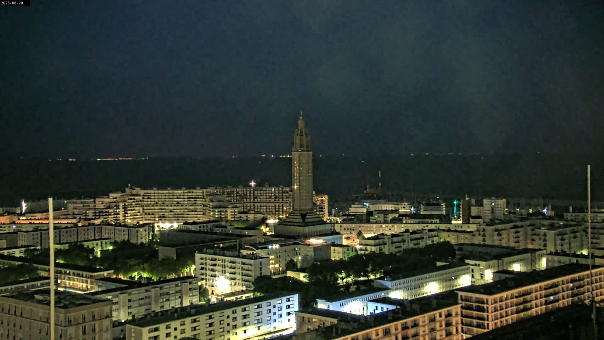 Le Havre Panaromic Skyline PTZ Live Cam - Le Havre, Seine-Maritime, Normandie, France