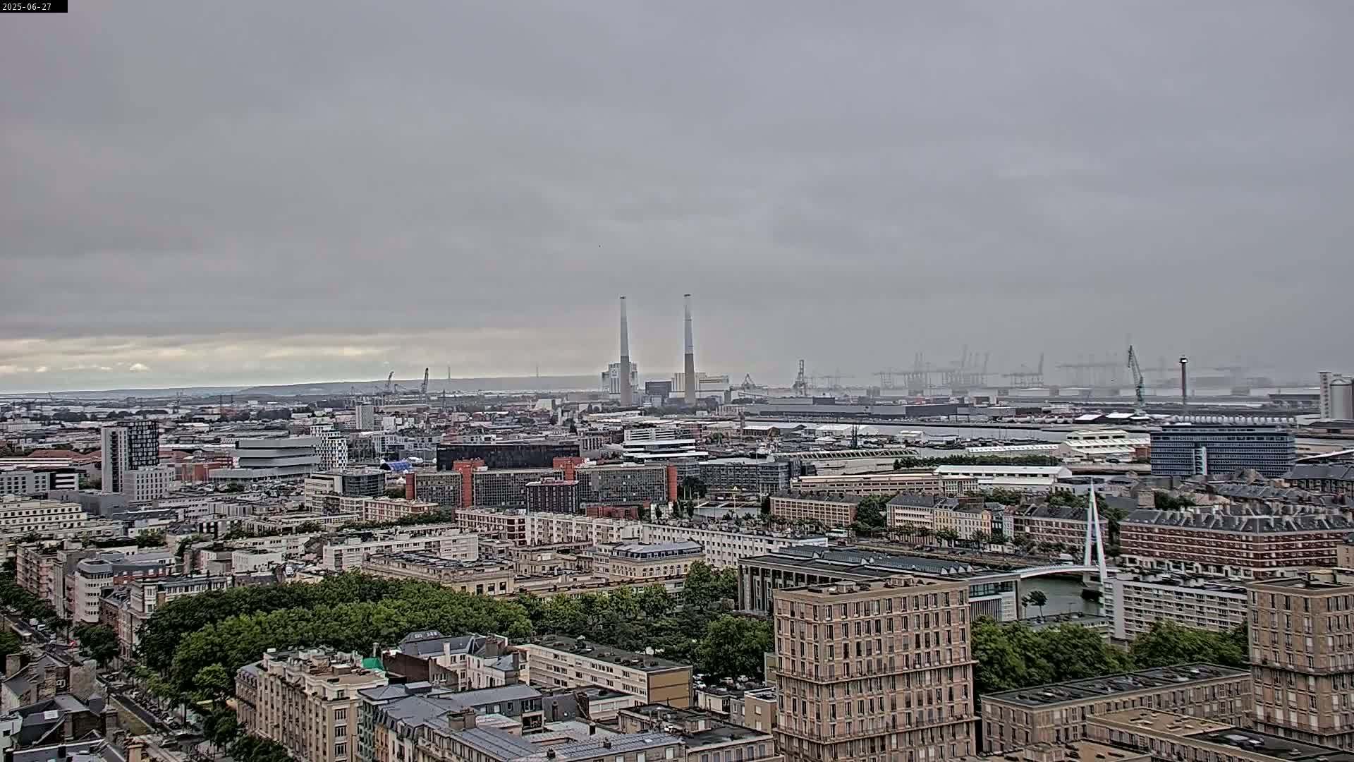 Le Havre Panaromic Skyline PTZ Live Cam - Le Havre, Seine-Maritime, Normandie, France