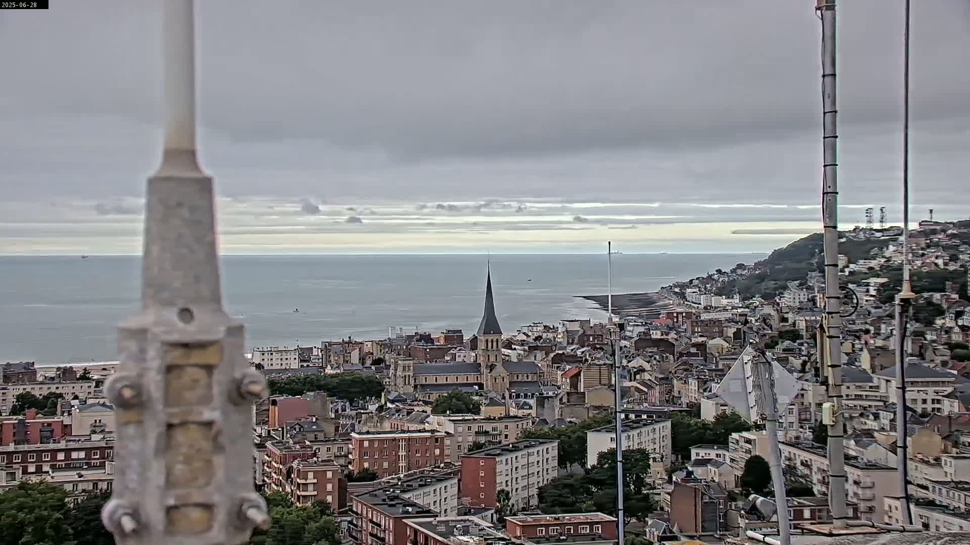 Le Havre Panaromic Skyline PTZ Live Cam - Le Havre, Seine-Maritime, Normandie, France