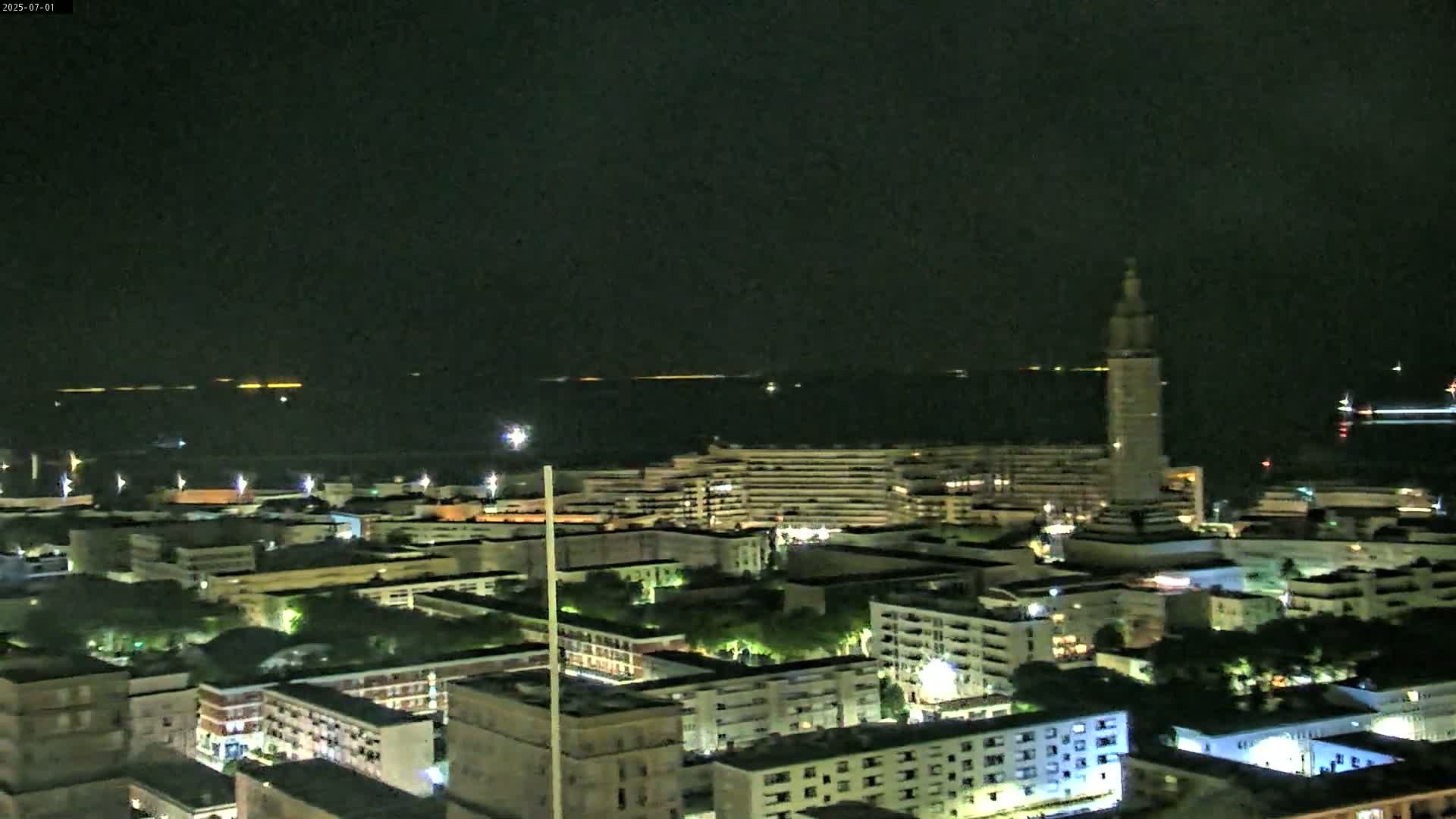 Le Havre Panaromic Skyline PTZ Live Cam - Le Havre, Seine-Maritime, Normandie, France