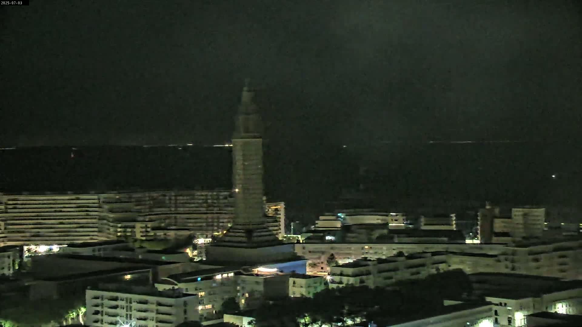 Le Havre Panaromic Skyline PTZ Live Cam - Le Havre, Seine-Maritime, Normandie, France