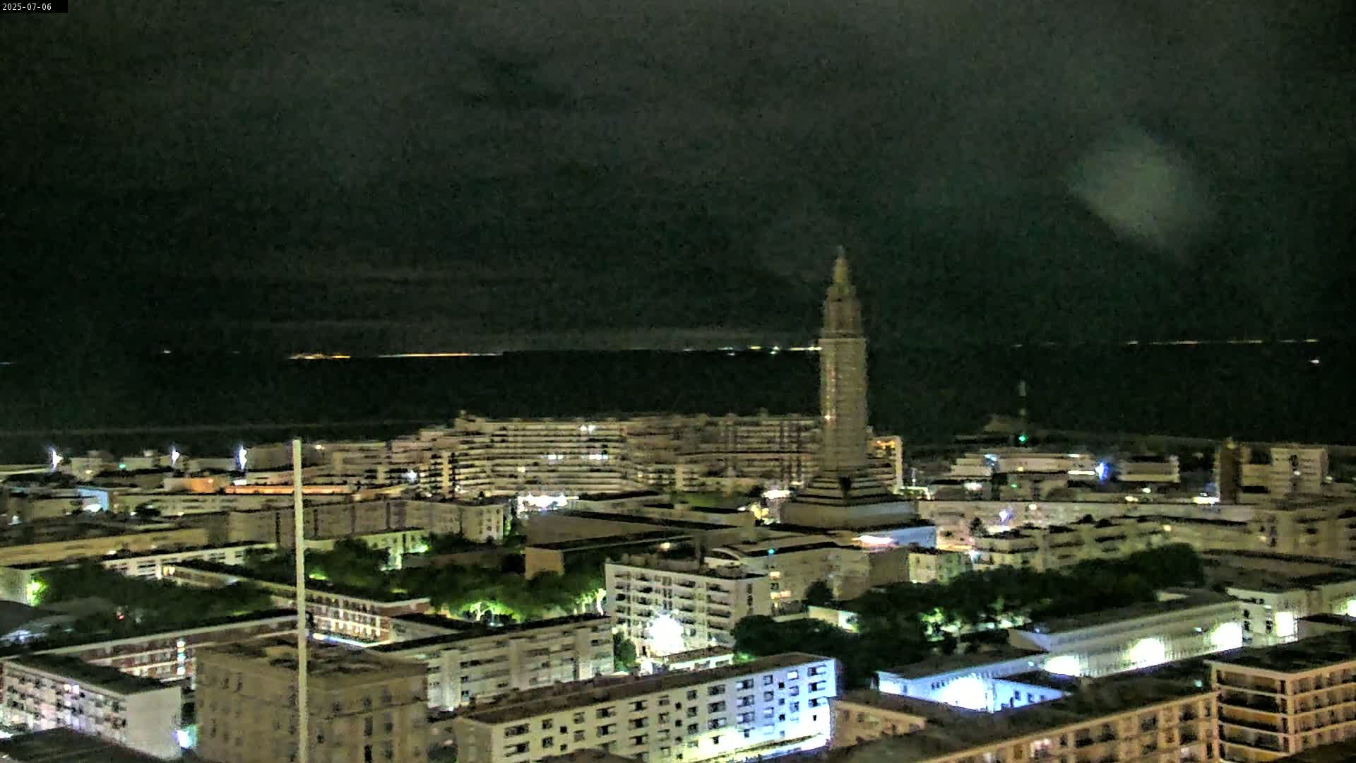 Le Havre Panaromic Skyline PTZ Live Cam - Le Havre, Seine-Maritime, Normandie, France