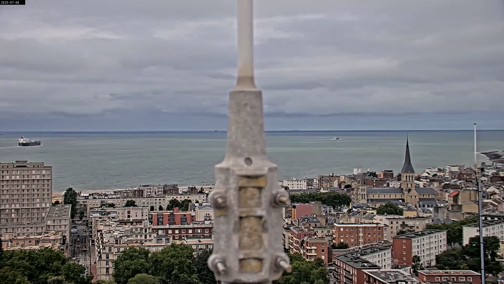 Le Havre Panaromic Skyline PTZ Live Cam - Le Havre, Seine-Maritime, Normandie, France