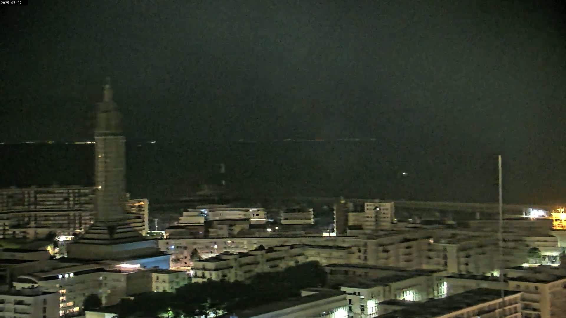 Le Havre Panaromic Skyline PTZ Live Cam - Le Havre, Seine-Maritime, Normandie, France