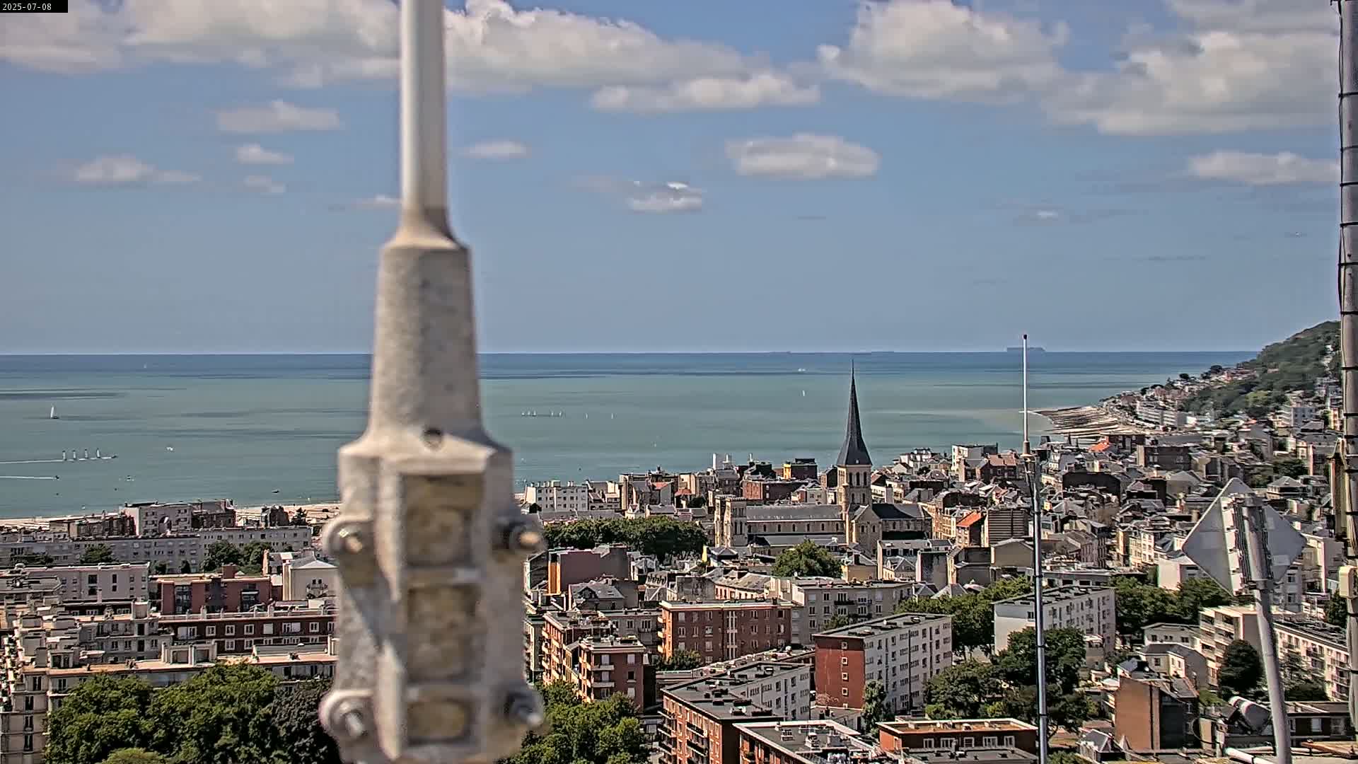 Le Havre Panaromic Skyline PTZ Live Cam - Le Havre, Seine-Maritime, Normandie, France