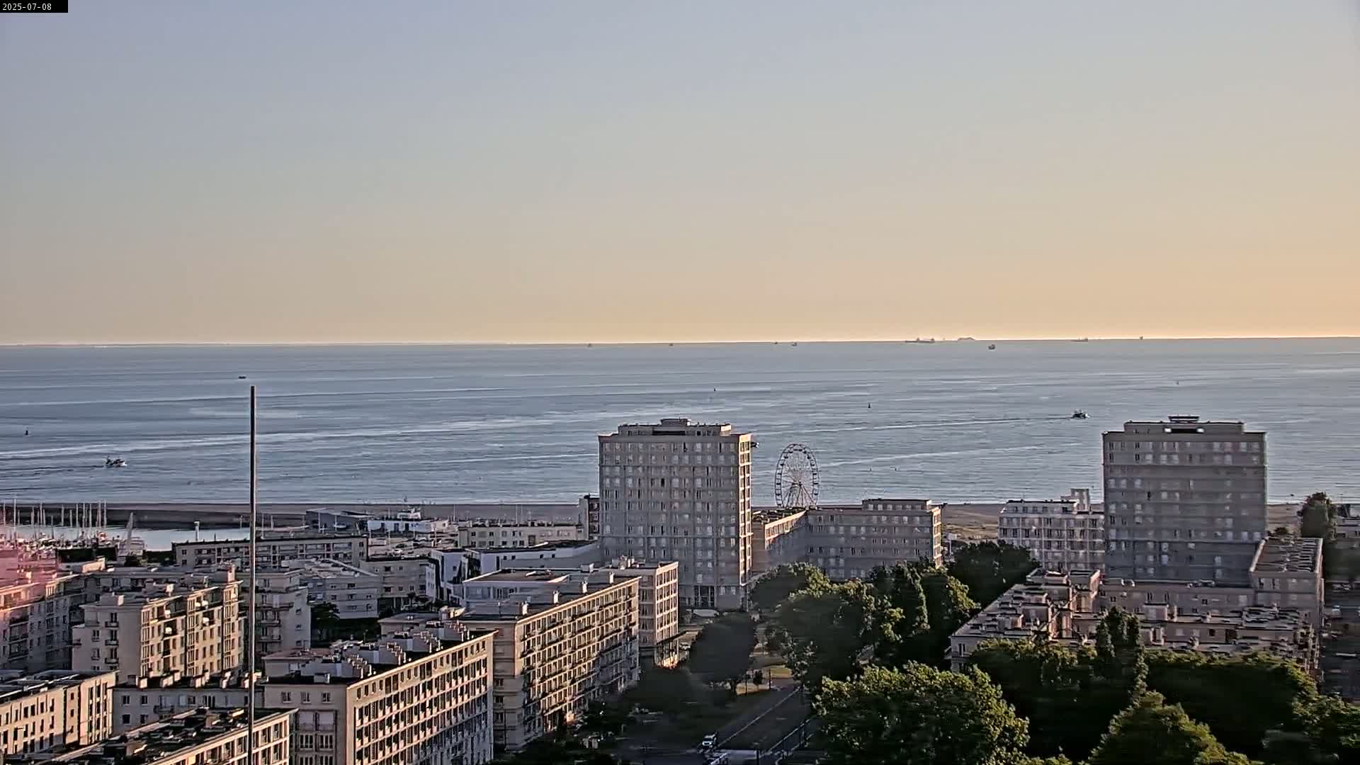 Le Havre Panaromic Skyline PTZ Live Cam - Le Havre, Seine-Maritime, Normandie, France