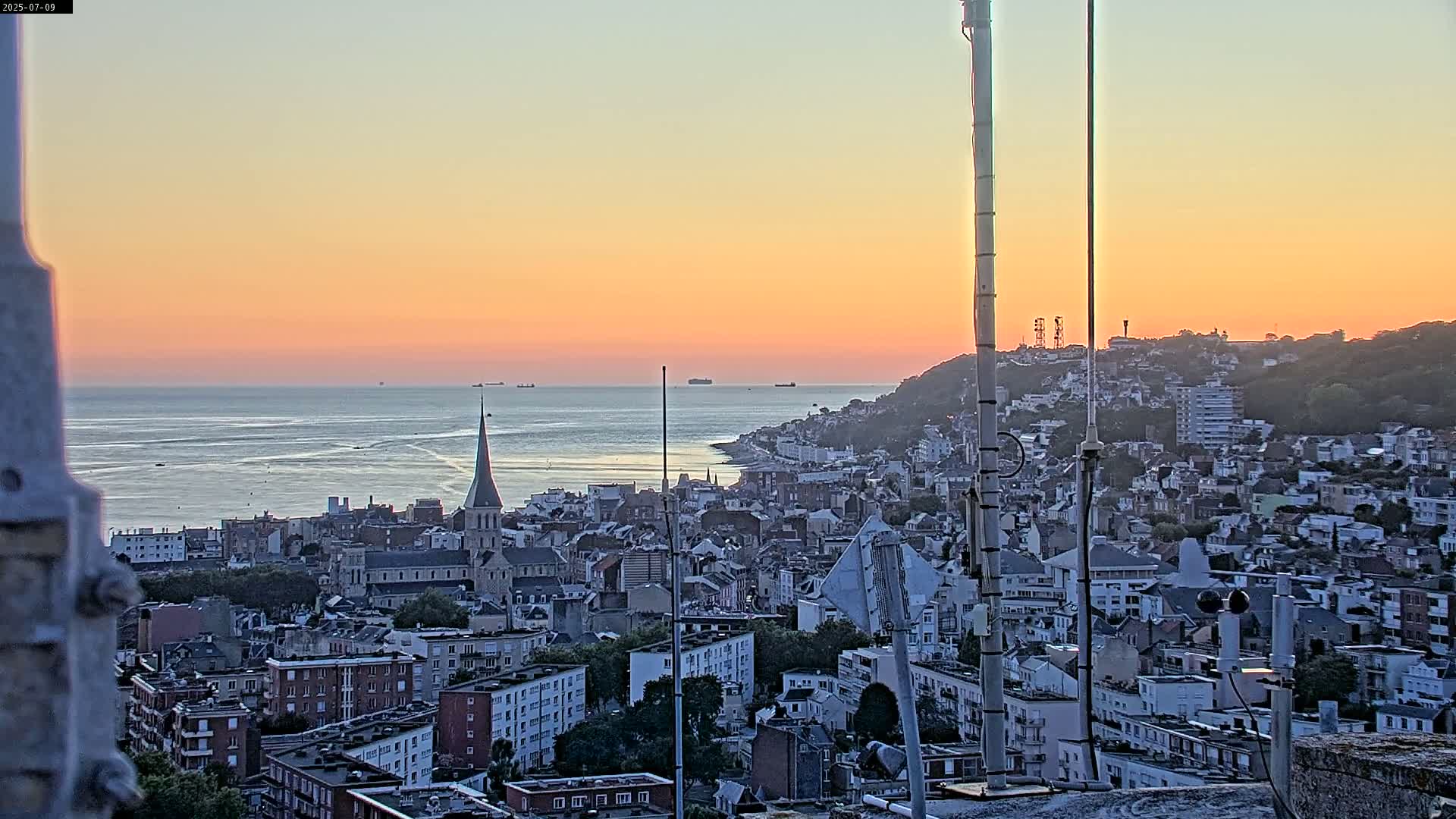 Le Havre Panaromic Skyline PTZ Live Cam - Le Havre, Seine-Maritime, Normandie, France