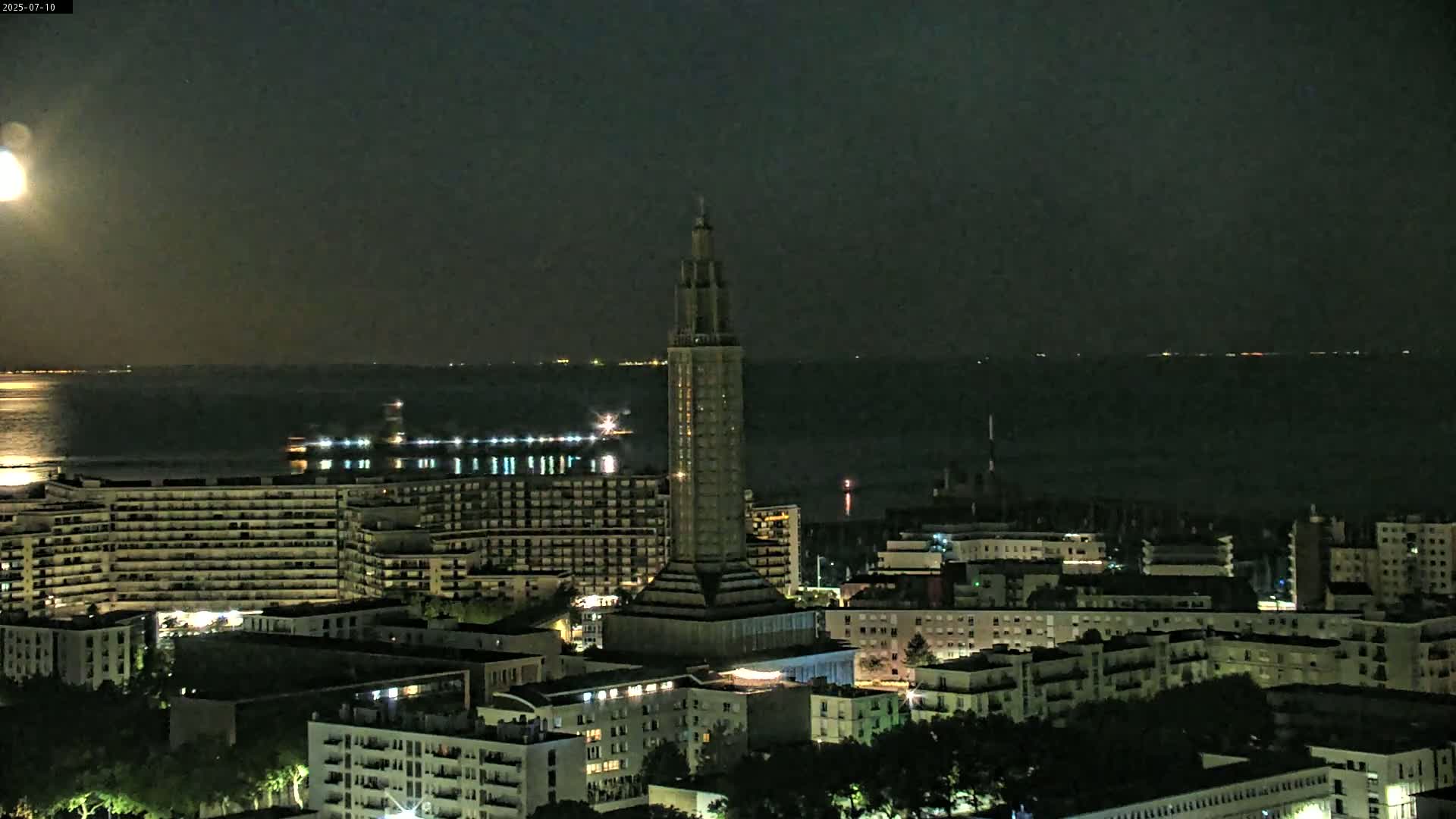 Le Havre Panaromic Skyline PTZ Live Cam - Le Havre, Seine-Maritime, Normandie, France