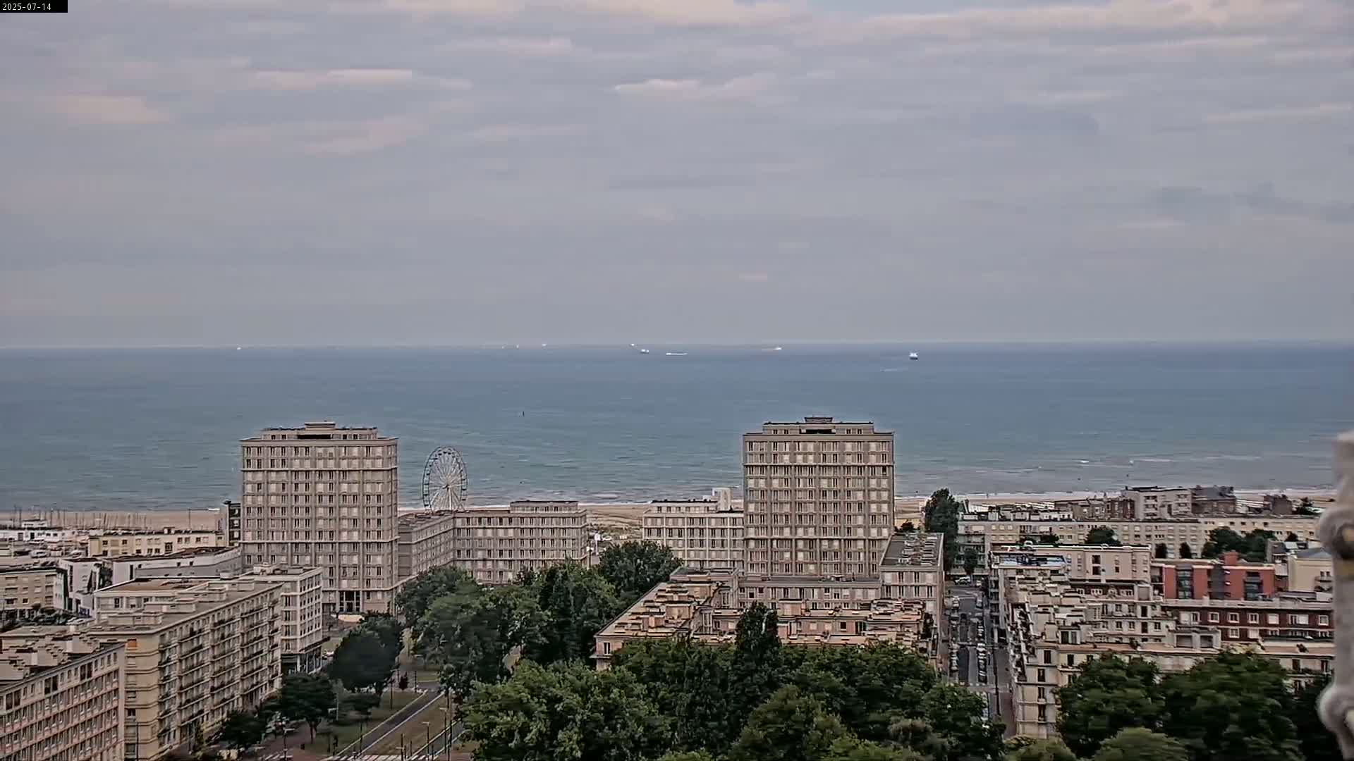 Le Havre Panaromic Skyline PTZ Live Cam - Le Havre, Seine-Maritime, Normandie, France