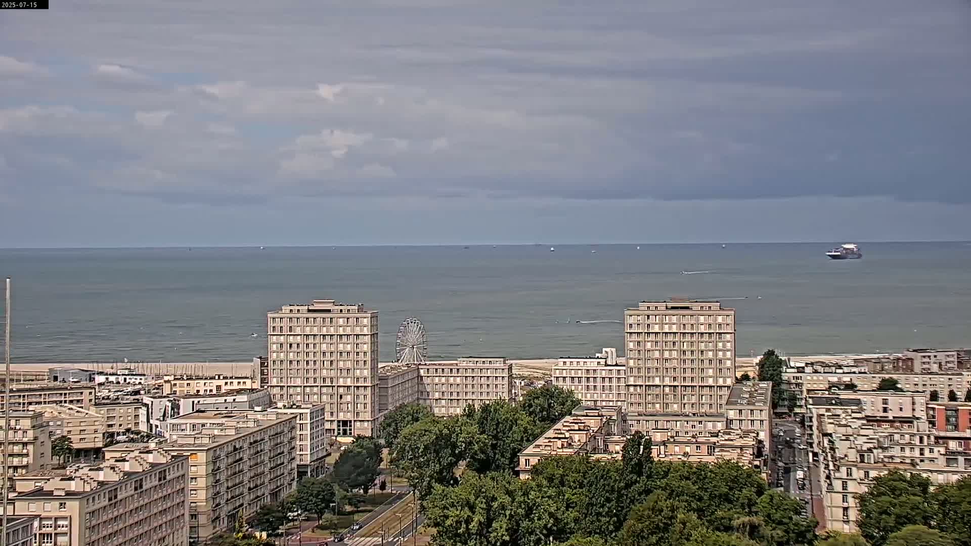 Le Havre Panaromic Skyline PTZ Live Cam - Le Havre, Seine-Maritime, Normandie, France