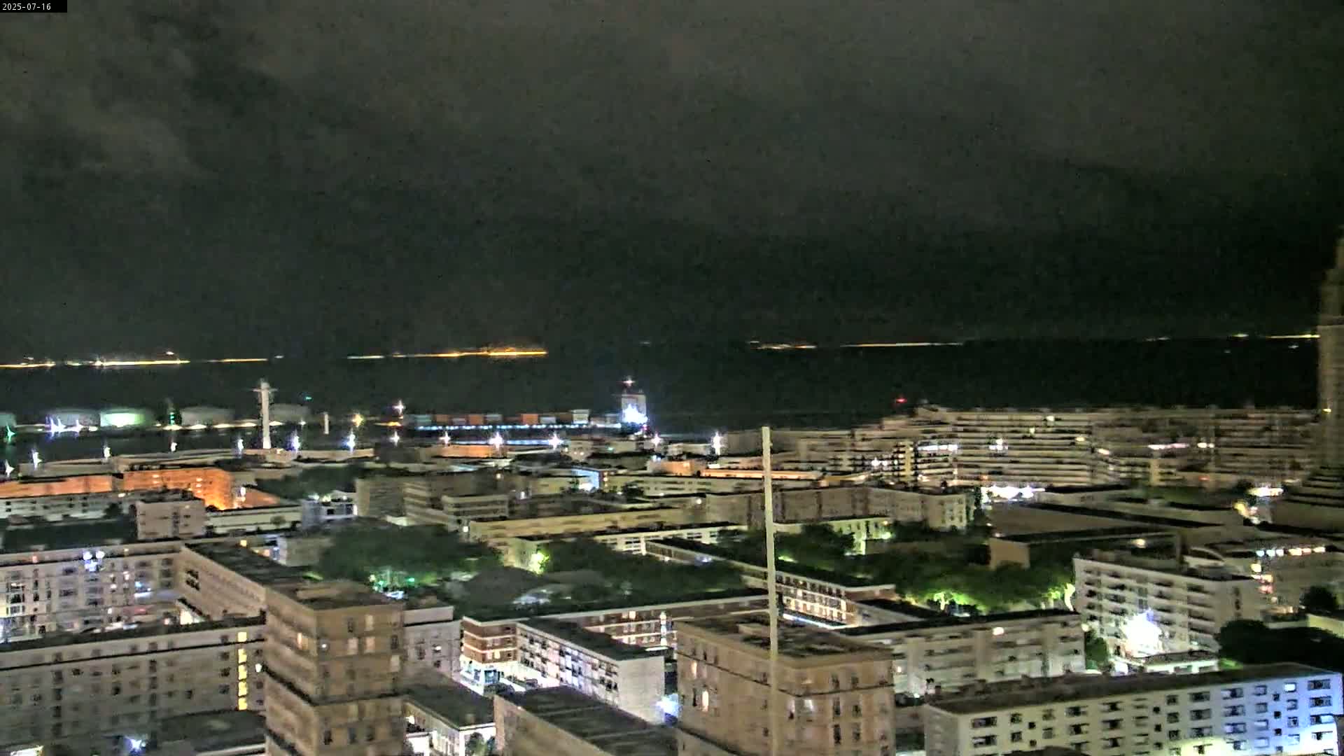 Le Havre Panaromic Skyline PTZ Live Cam - Le Havre, Seine-Maritime, Normandie, France