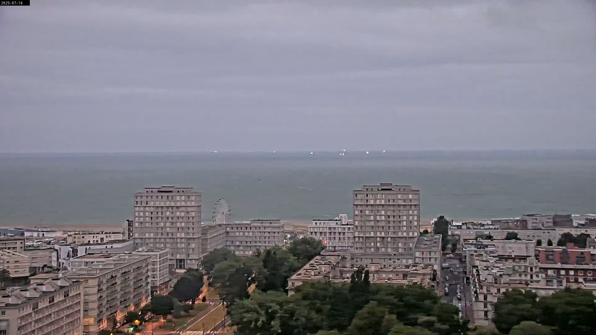 Le Havre Panaromic Skyline PTZ Live Cam - Le Havre, Seine-Maritime, Normandie, France
