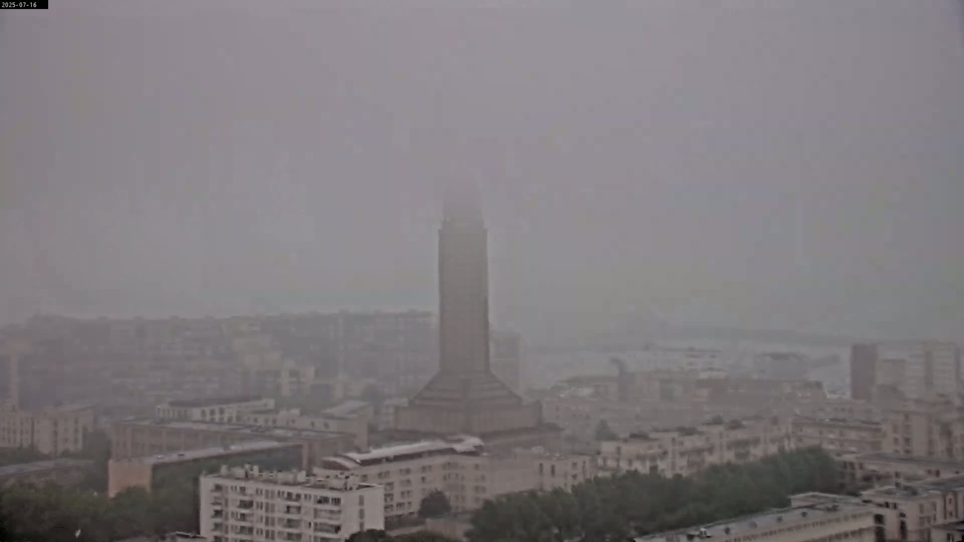 Le Havre Panaromic Skyline PTZ Live Cam - Le Havre, Seine-Maritime, Normandie, France