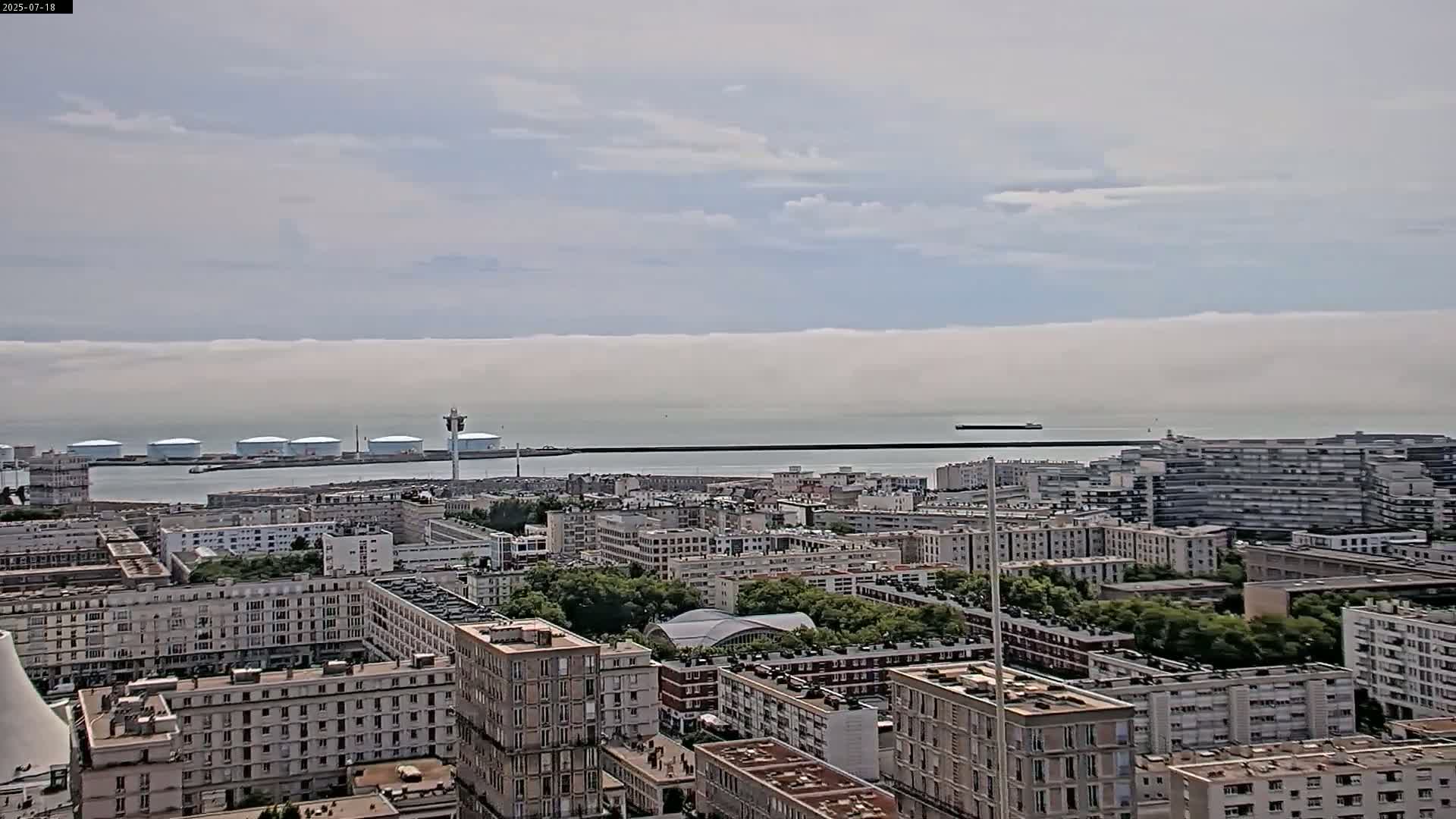 Le Havre Panaromic Skyline PTZ Live Cam - Le Havre, Seine-Maritime, Normandie, France