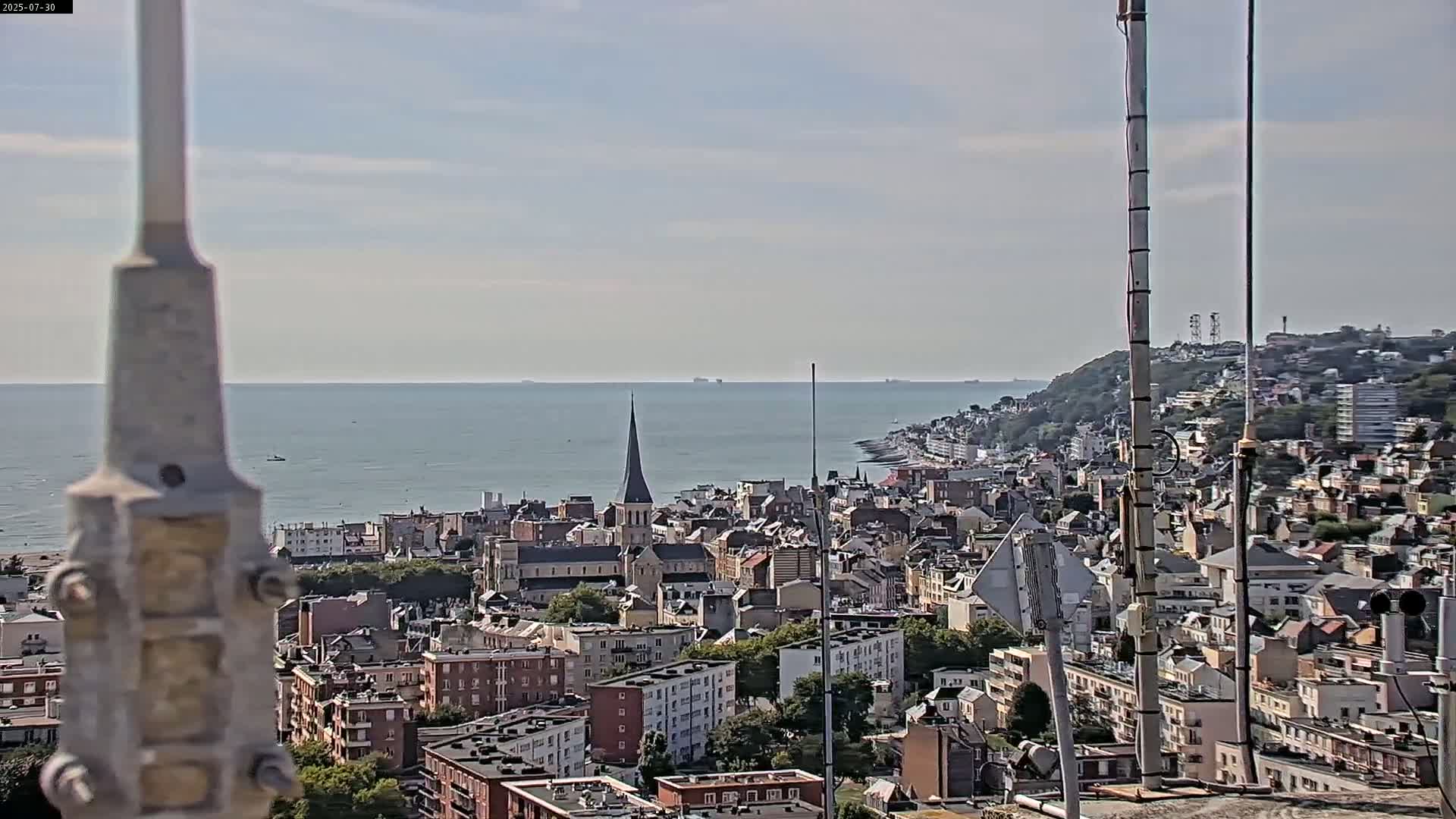 Le Havre Panaromic Skyline PTZ Live Cam - Le Havre, Seine-Maritime, Normandie, France