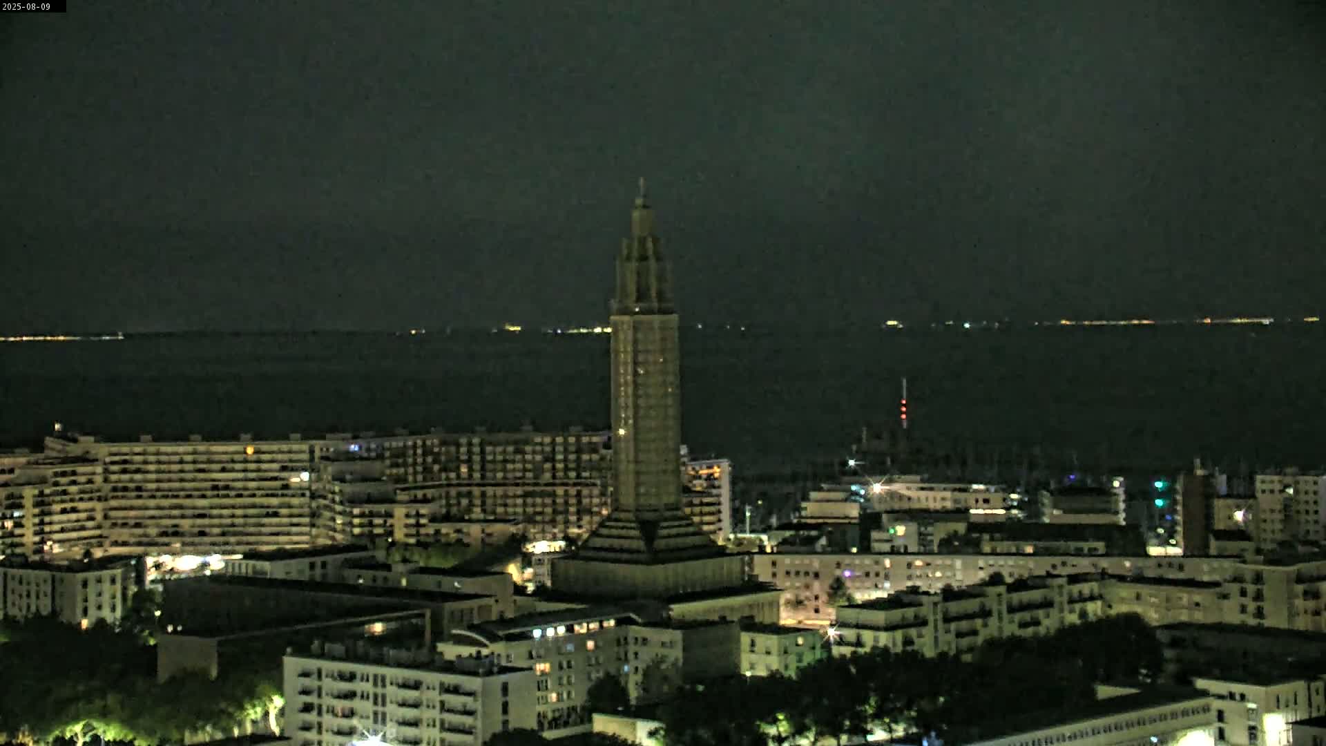 Le Havre Panaromic Skyline PTZ Live Cam - Le Havre, Seine-Maritime, Normandie, France