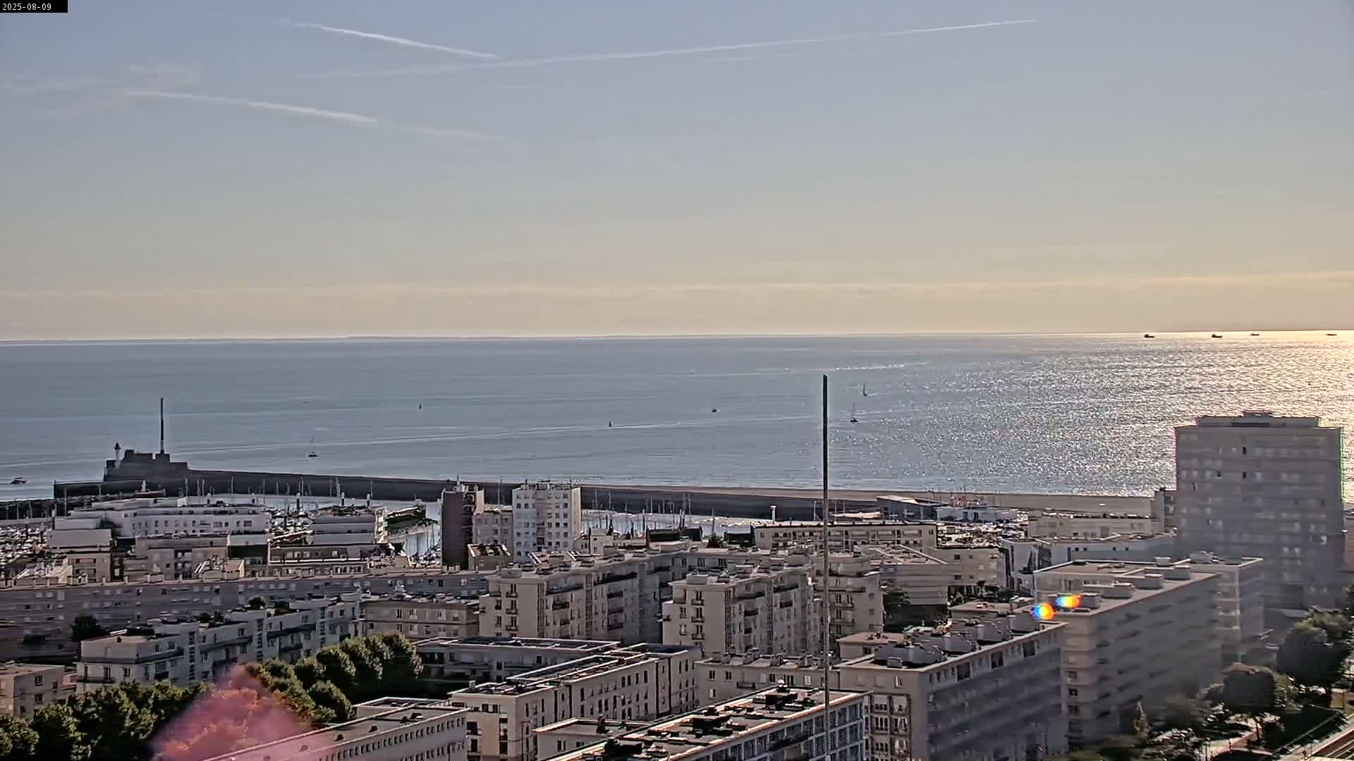 Le Havre Panaromic Skyline PTZ Live Cam - Le Havre, Seine-Maritime, Normandie, France