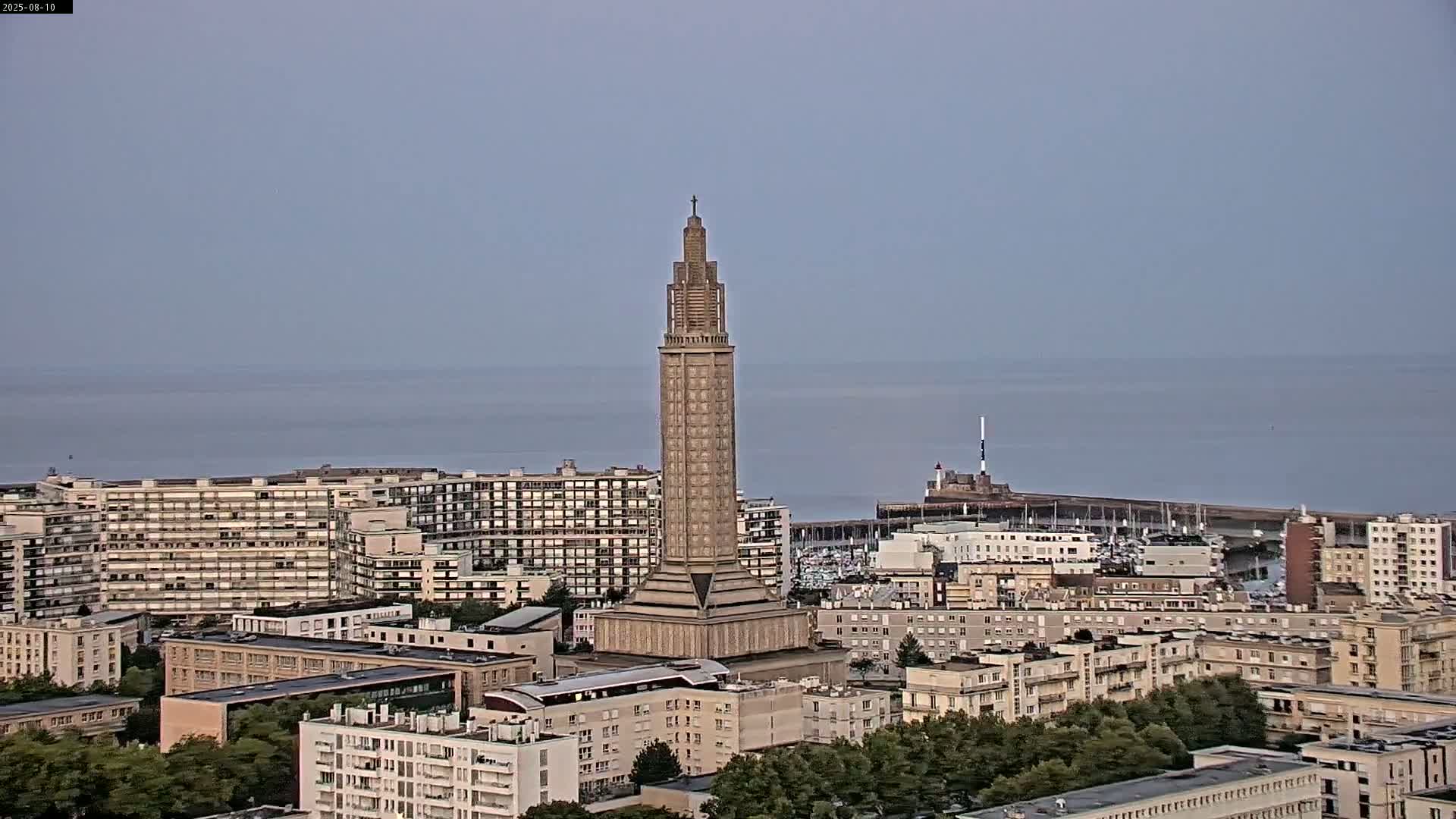 Le Havre Panaromic Skyline PTZ Live Cam - Le Havre, Seine-Maritime, Normandie, France