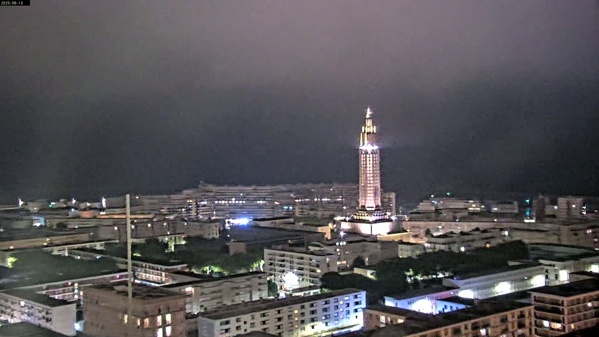 Le Havre Panaromic Skyline PTZ Live Cam - Le Havre, Seine-Maritime, Normandie, France