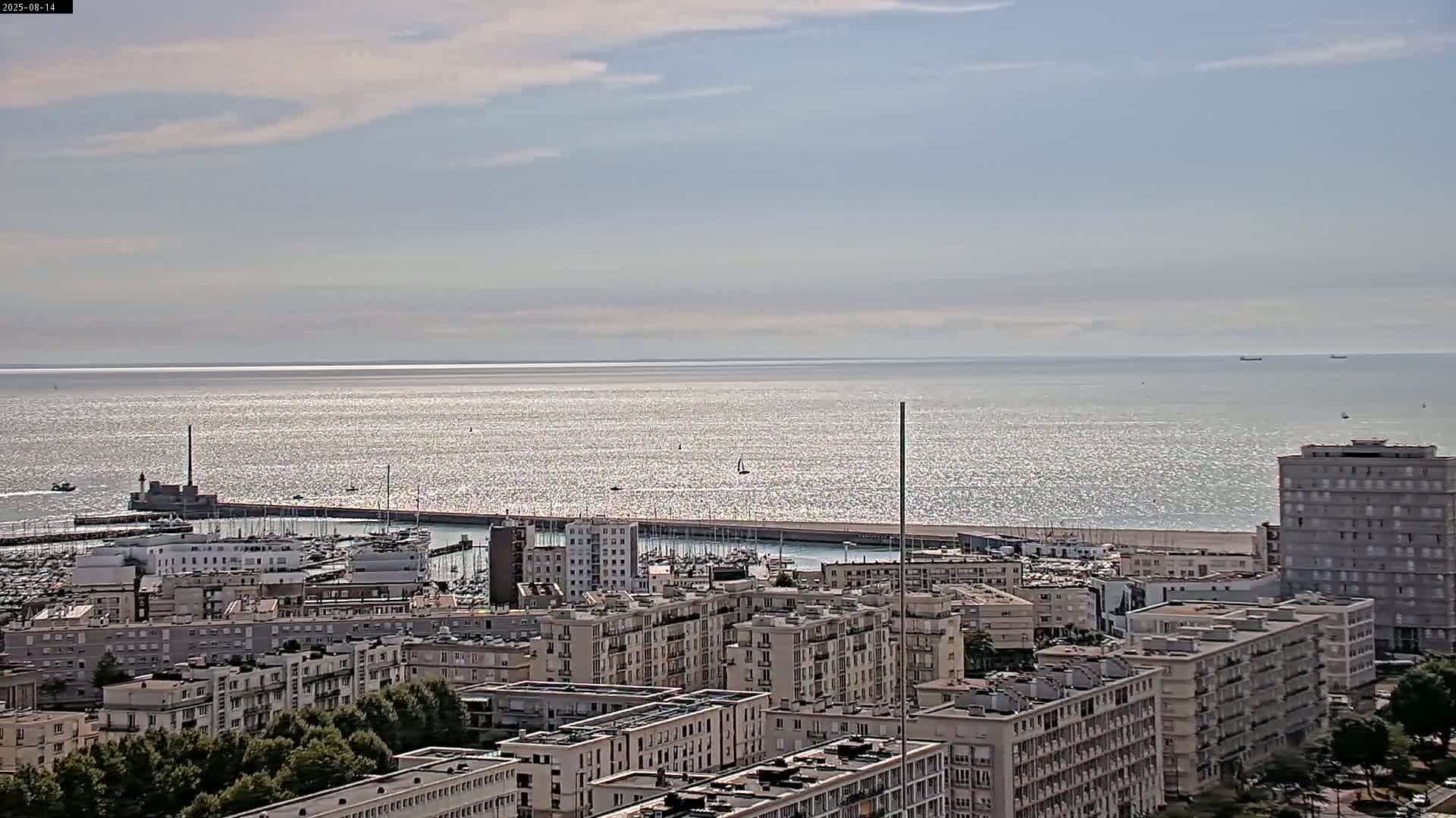 Le Havre Panaromic Skyline PTZ Live Cam - Le Havre, Seine-Maritime, Normandie, France