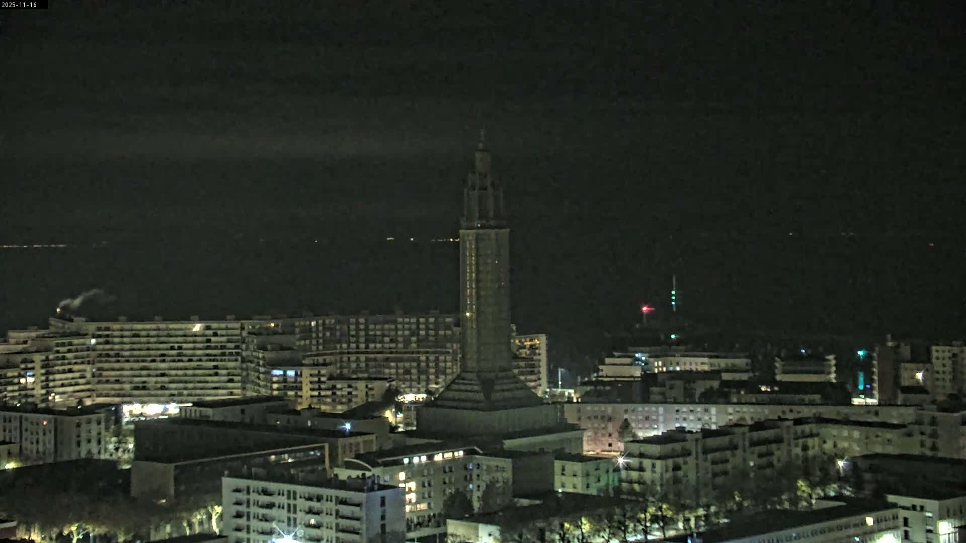Le Havre Panaromic Skyline PTZ Live Cam - Le Havre, Seine-Maritime, Normandie, France