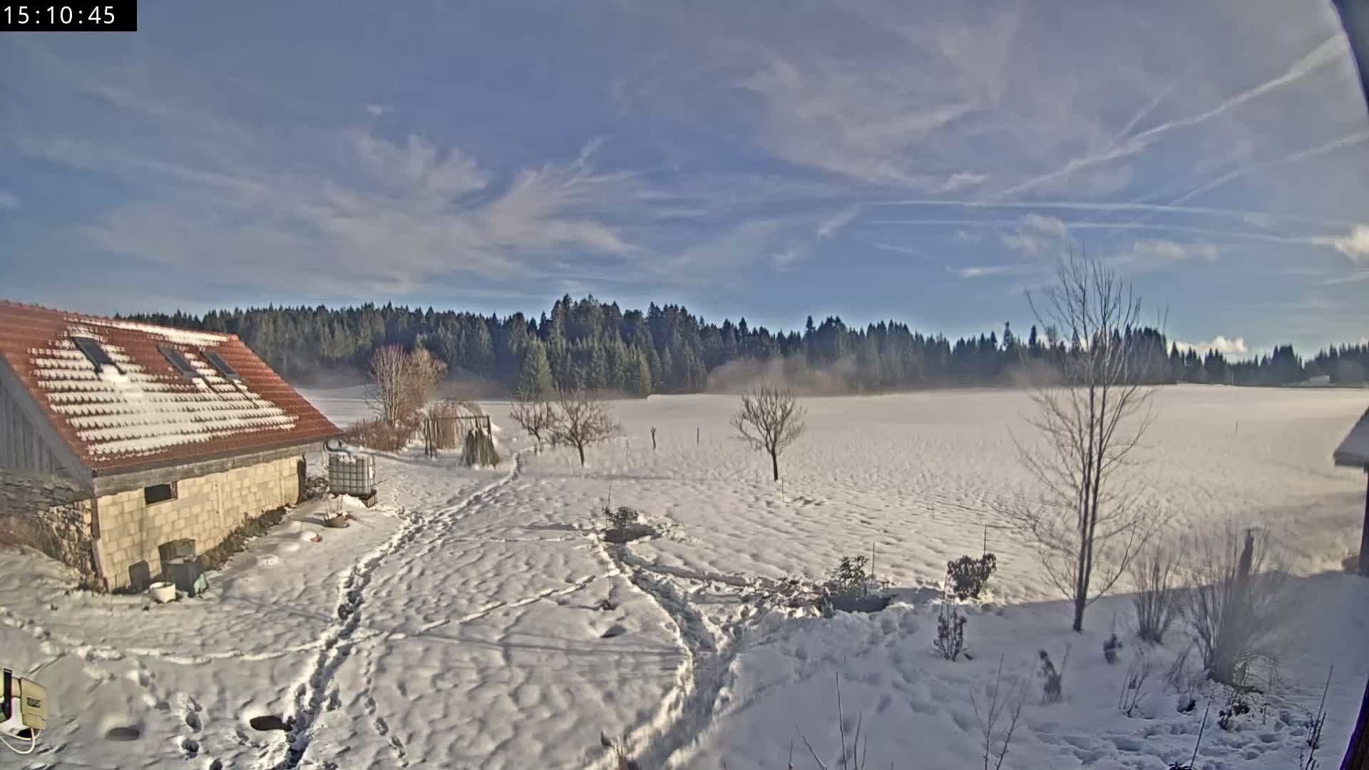 Les Fourgs, Haute Joux Live Cam - Pontarlier, Doubs, Bourgogne-Franche-Comté, France