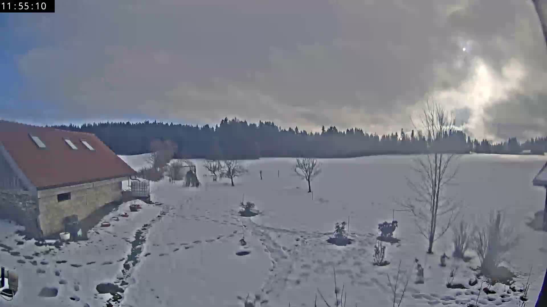 Les Fourgs, Haute Joux Live Cam - Pontarlier, Doubs, Bourgogne-Franche-Comté, France