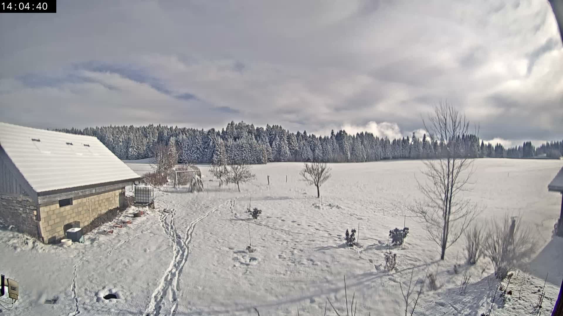 Les Fourgs, Haute Joux Live Cam - Pontarlier, Doubs, Bourgogne-Franche-Comté, France