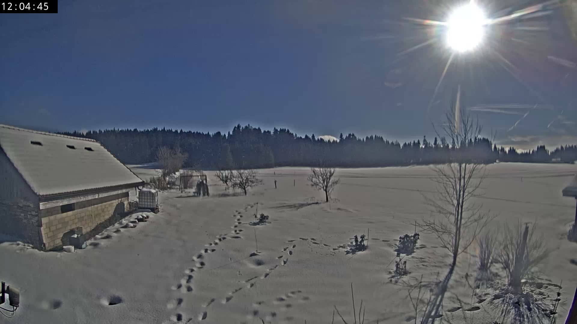 Les Fourgs, Haute Joux Live Cam - Pontarlier, Doubs, Bourgogne-Franche-Comté, France