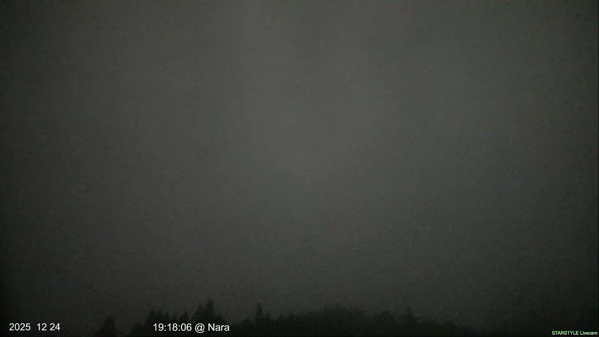 Uda Sky, Star, Meteor Observation toward Southeast ( 宇田の空、星、流星観測（南東方向） ) Live Cam - Muroushimotaguchi, Uda Shi, Nara, Kansai, Honshu, Japan