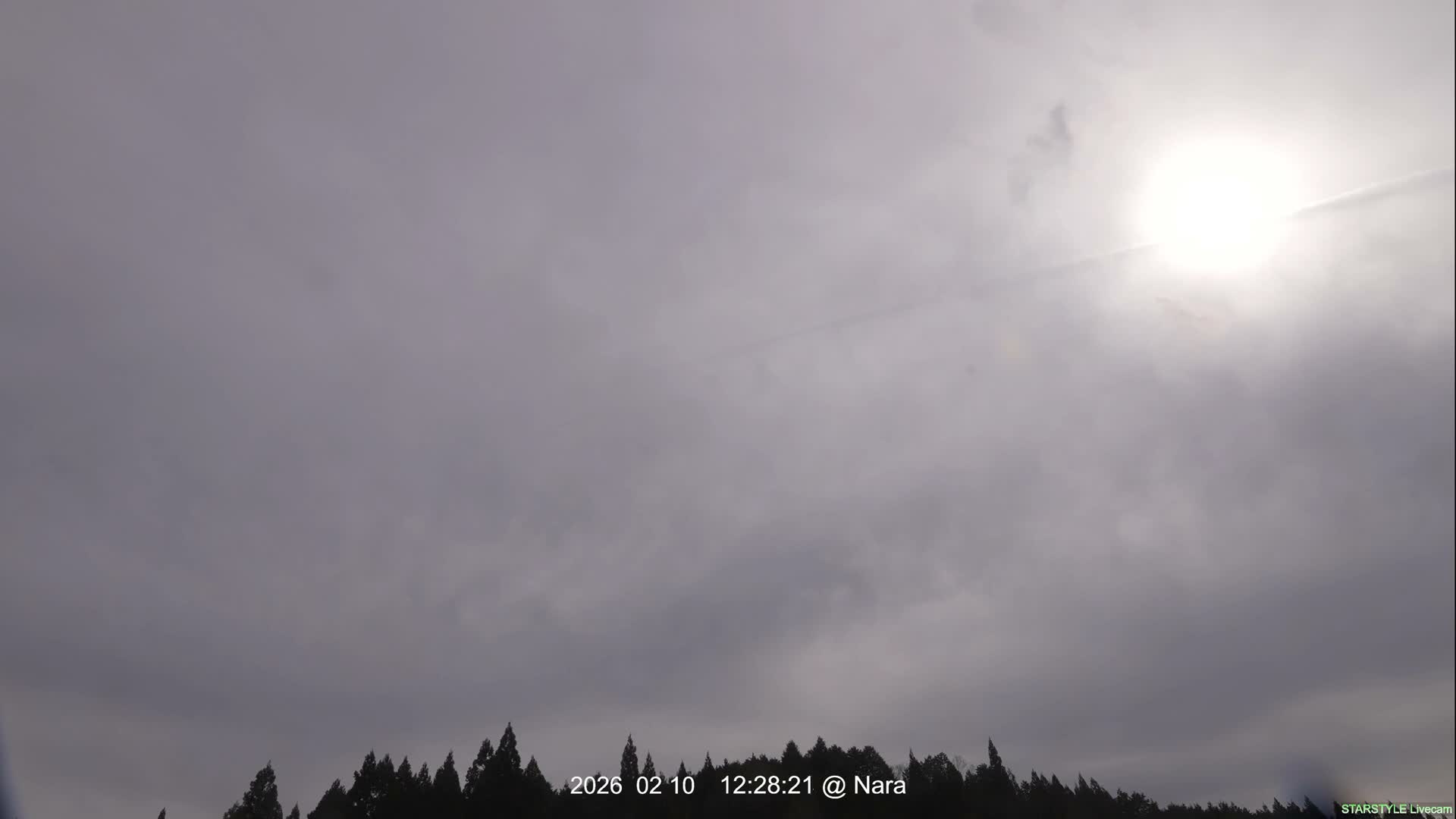 Uda Sky, Star, Meteor Observation toward Southeast ( 宇田の空、星、流星観測（南東方向） ) Live Cam - Muroushimotaguchi, Uda Shi, Nara, Kansai, Honshu, Japan