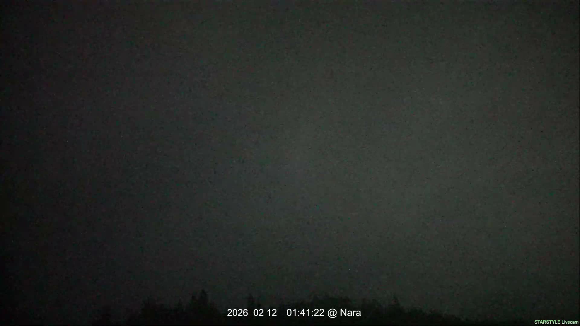 Uda Sky, Star, Meteor Observation toward Southeast ( 宇田の空、星、流星観測（南東方向） ) Live Cam - Muroushimotaguchi, Uda Shi, Nara, Kansai, Honshu, Japan