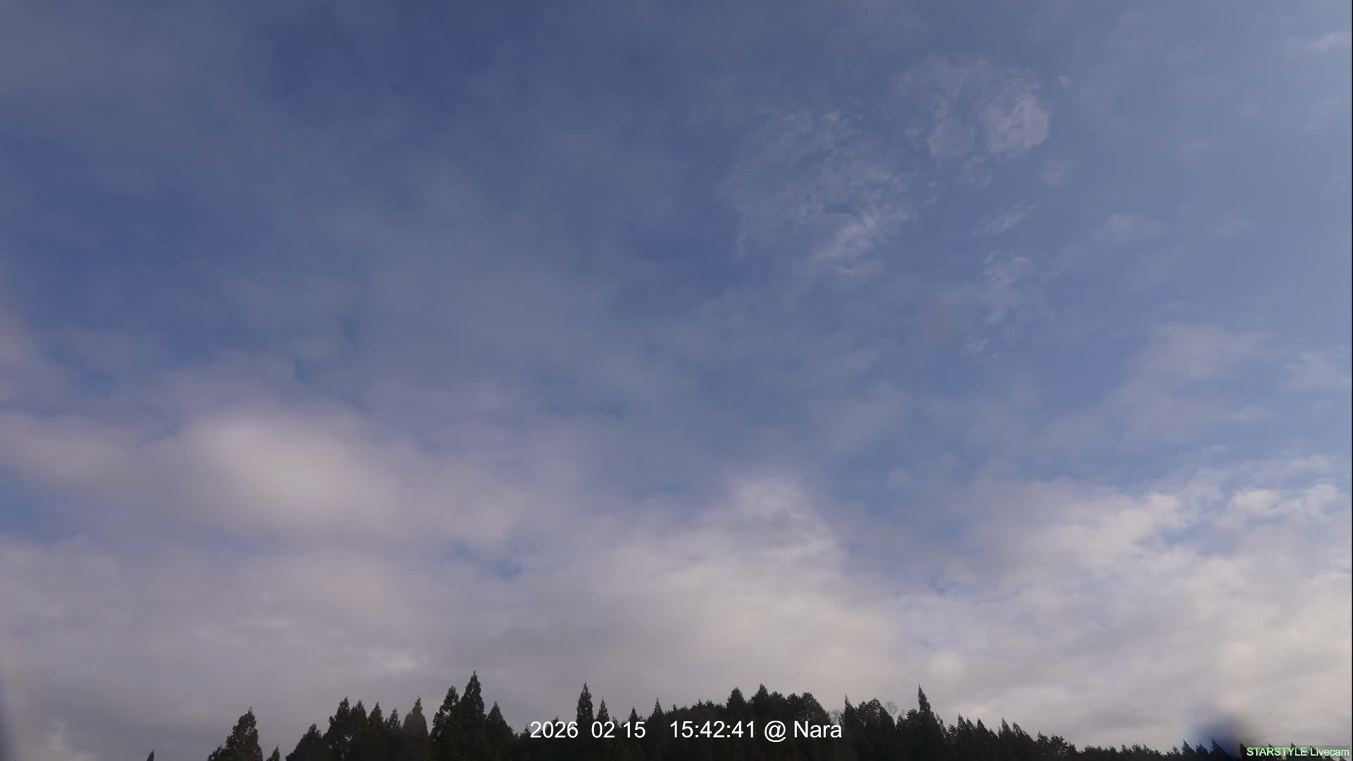 Uda Sky, Star, Meteor Observation toward Southeast ( 宇田の空、星、流星観測（南東方向） ) Live Cam - Muroushimotaguchi, Uda Shi, Nara, Kansai, Honshu, Japan