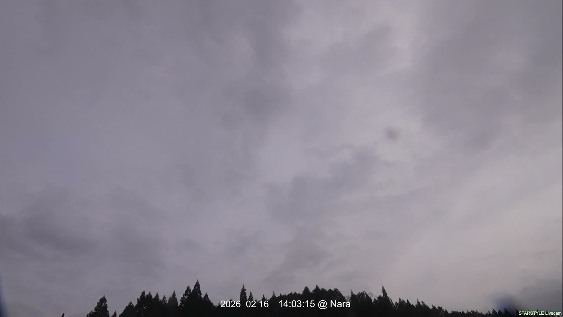 Uda Sky, Star, Meteor Observation toward Southeast ( 宇田の空、星、流星観測（南東方向） ) Live Cam - Muroushimotaguchi, Uda Shi, Nara, Kansai, Honshu, Japan