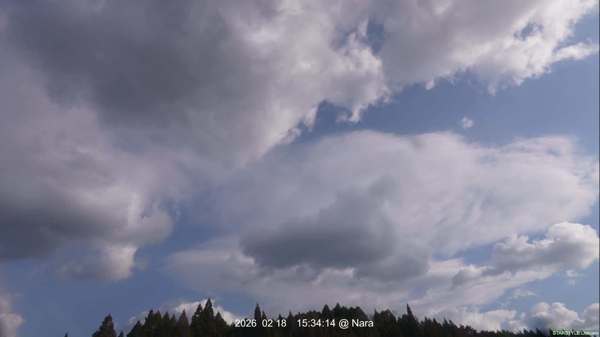 Uda Sky, Star, Meteor Observation toward Southeast ( 宇田の空、星、流星観測（南東方向） ) Live Cam - Muroushimotaguchi, Uda Shi, Nara, Kansai, Honshu, Japan