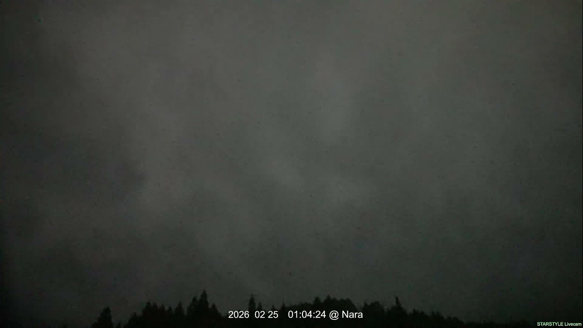 Uda Sky, Star, Meteor Observation toward Southeast ( 宇田の空、星、流星観測（南東方向） ) Live Cam - Muroushimotaguchi, Uda Shi, Nara, Kansai, Honshu, Japan