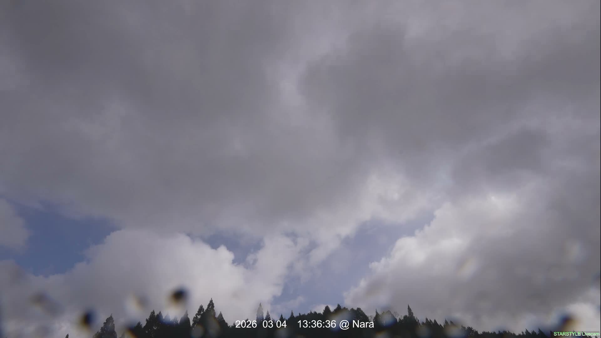 Uda Sky, Star, Meteor Observation toward Southeast ( 宇田の空、星、流星観測（南東方向） ) Live Cam - Muroushimotaguchi, Uda Shi, Nara, Kansai, Honshu, Japan