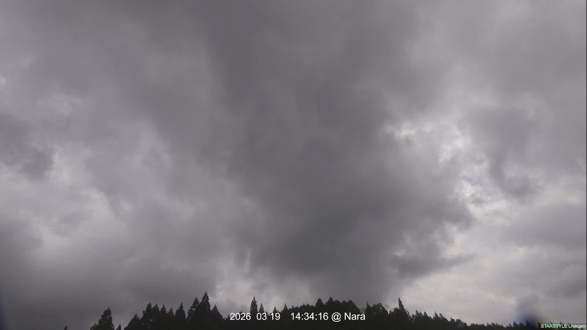 Uda Sky, Star, Meteor Observation toward Southeast ( 宇田の空、星、流星観測（南東方向） ) Live Cam - Muroushimotaguchi, Uda Shi, Nara, Kansai, Honshu, Japan