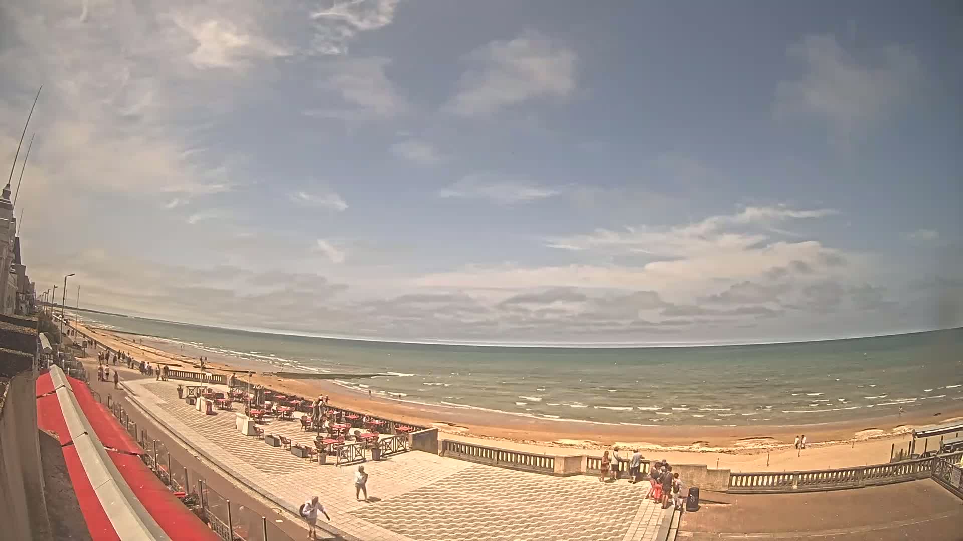 Cabourg Beach Live Cam - Lisieux, Calvados, Normandie, France