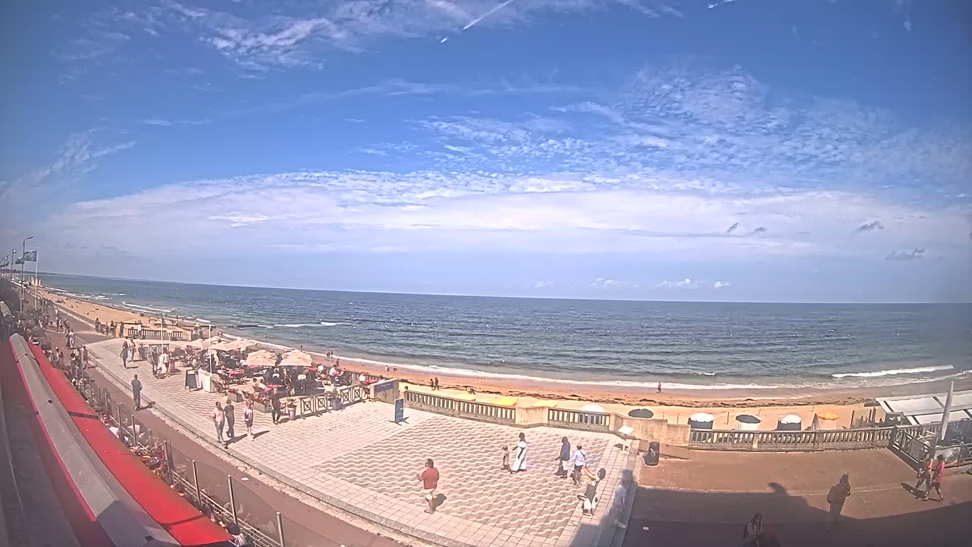 Cabourg Beach Live Cam - Lisieux, Calvados, Normandie, France