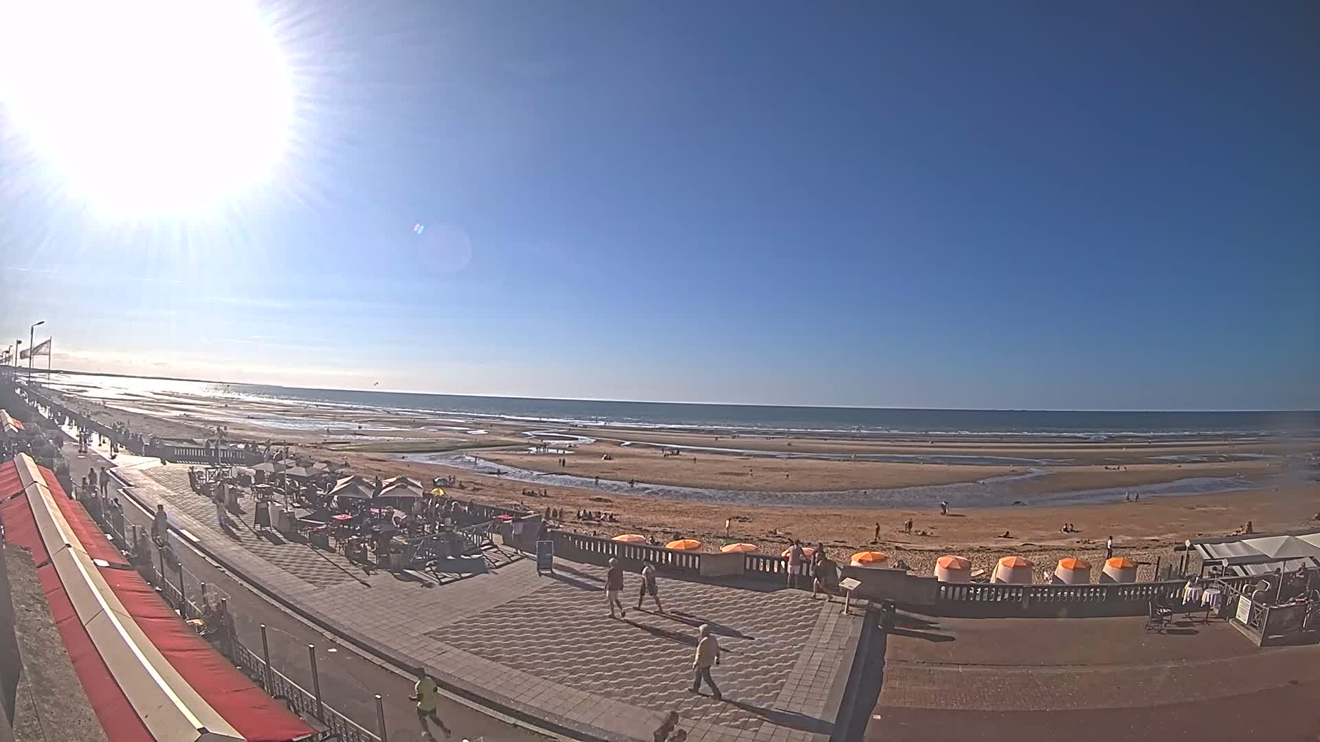 Cabourg Beach Live Cam - Lisieux, Calvados, Normandie, France