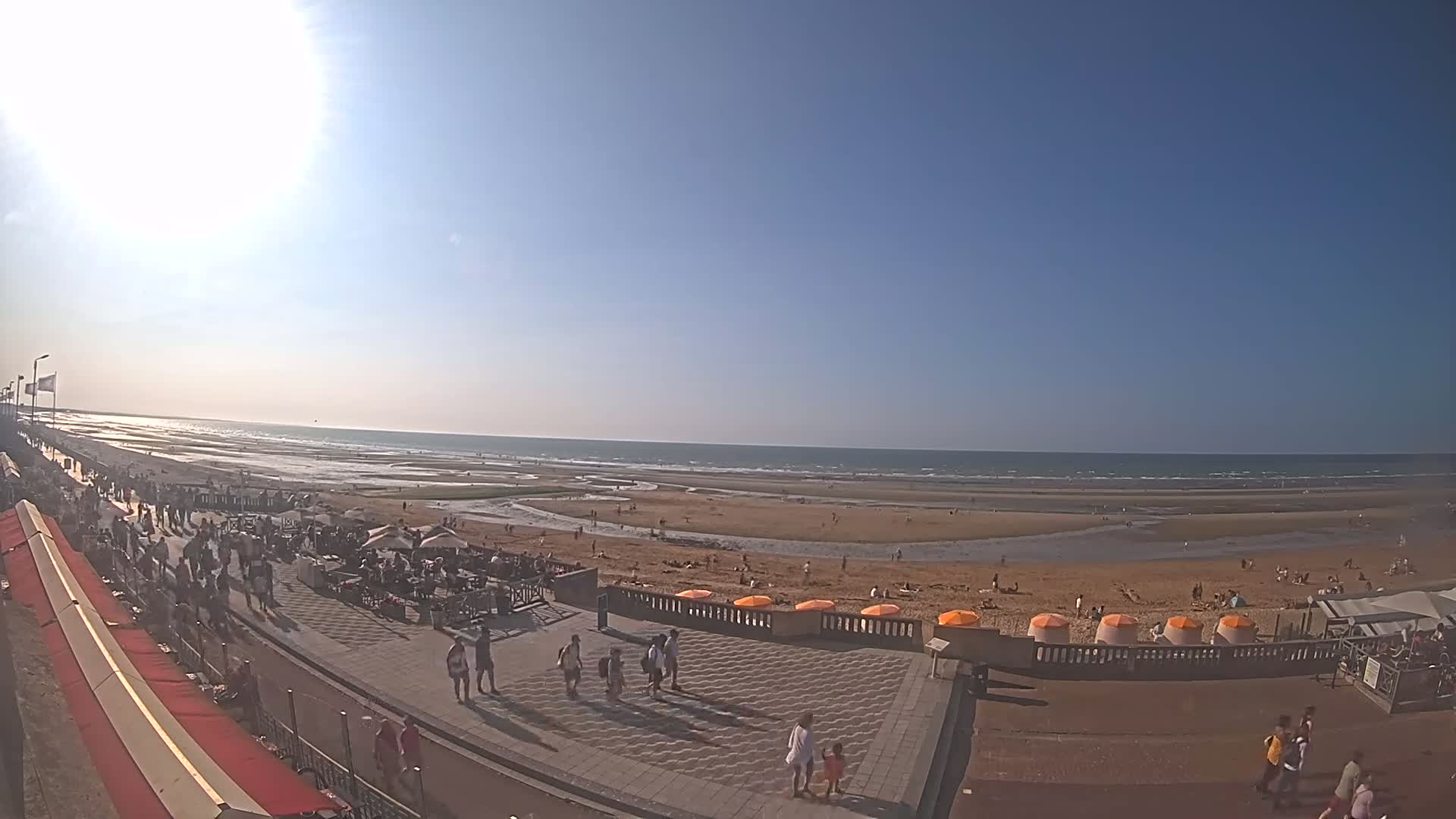 Cabourg Beach Live Cam - Lisieux, Calvados, Normandie, France