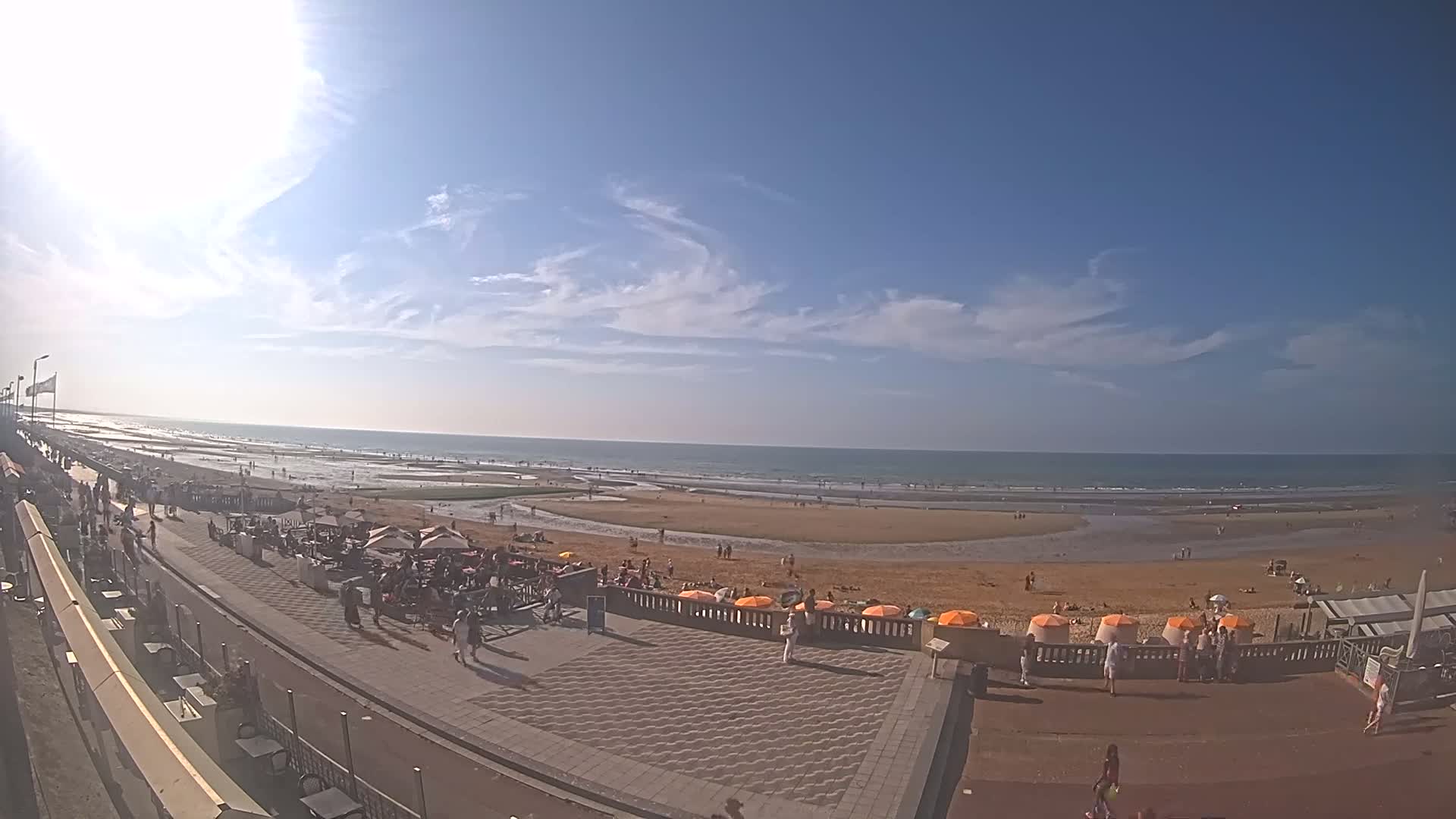Cabourg Beach Live Cam - Lisieux, Calvados, Normandie, France