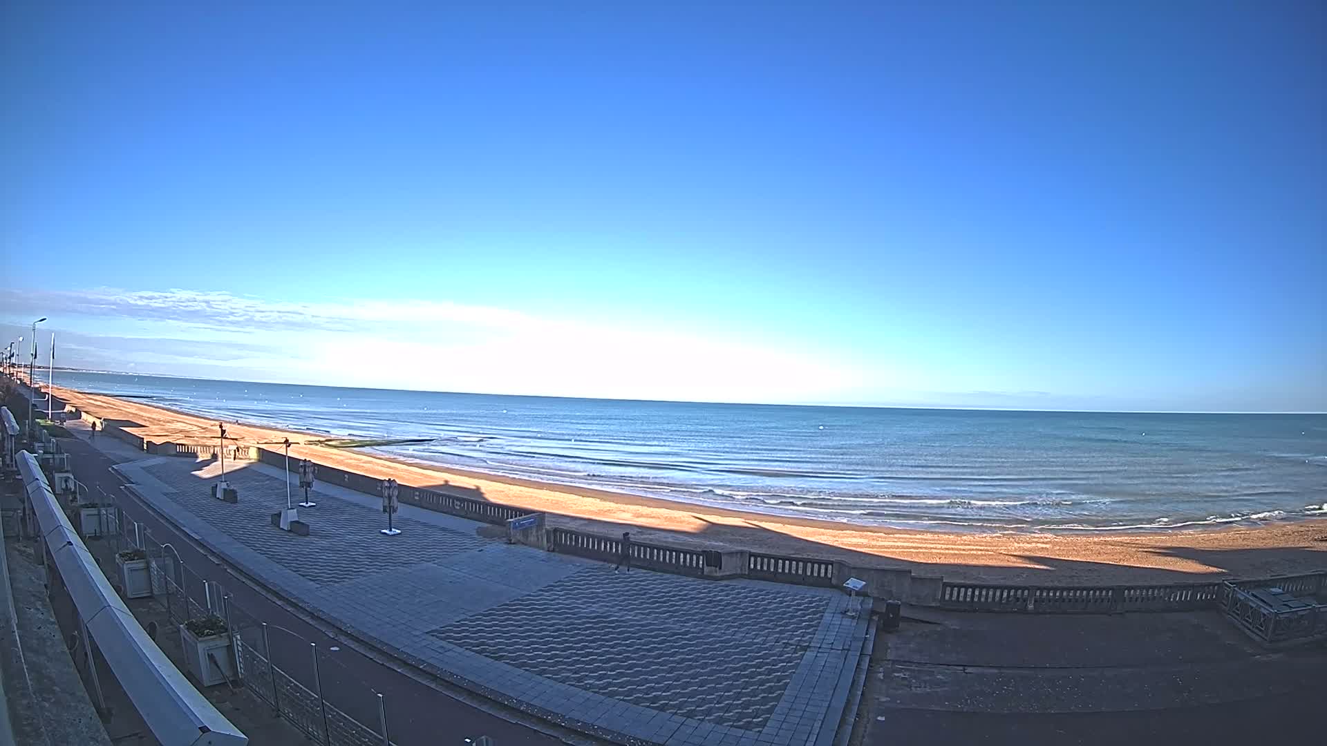 Cabourg Beach Live Cam - Lisieux, Calvados, Normandie, France