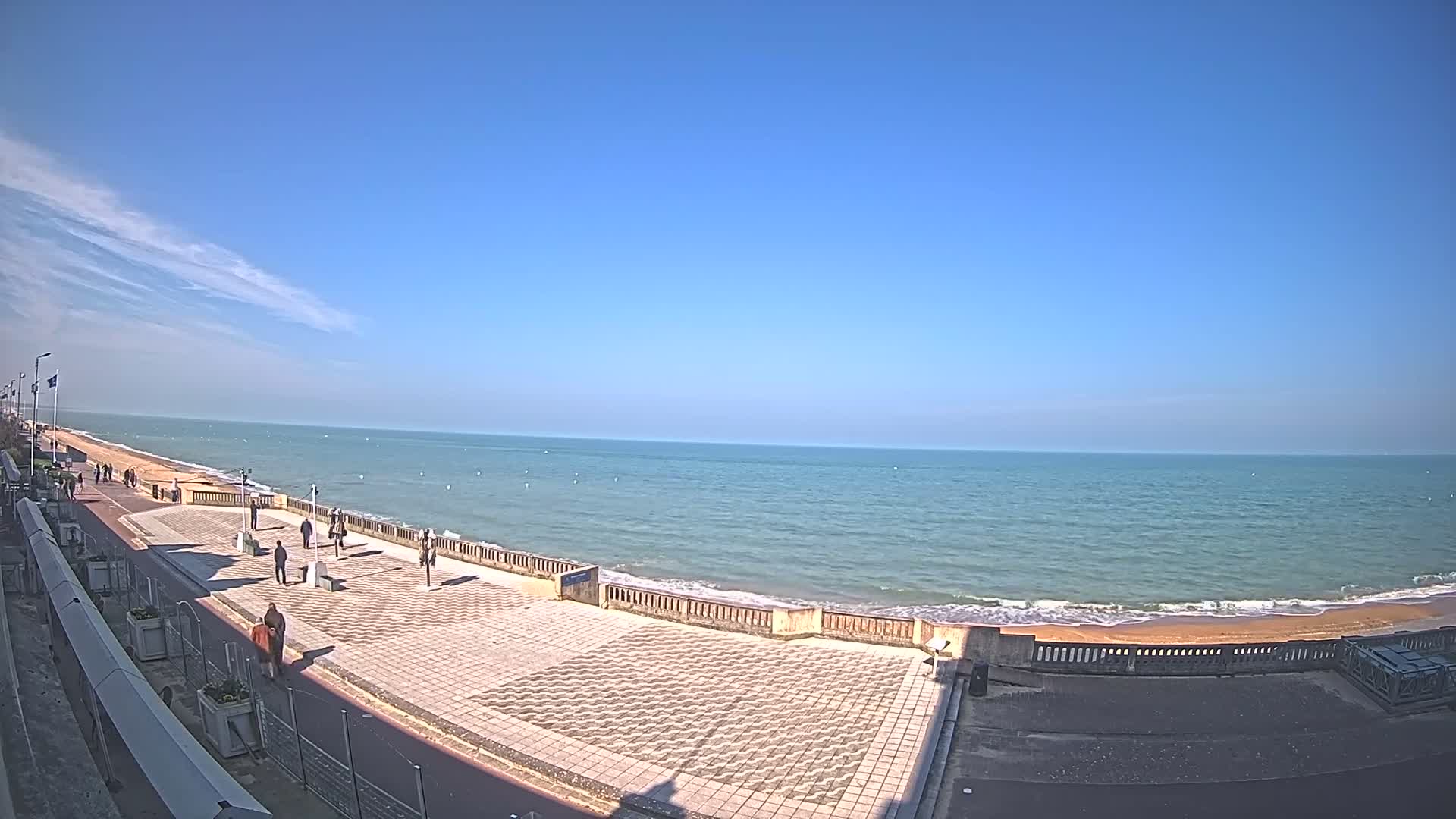 Cabourg Beach Live Cam - Lisieux, Calvados, Normandie, France