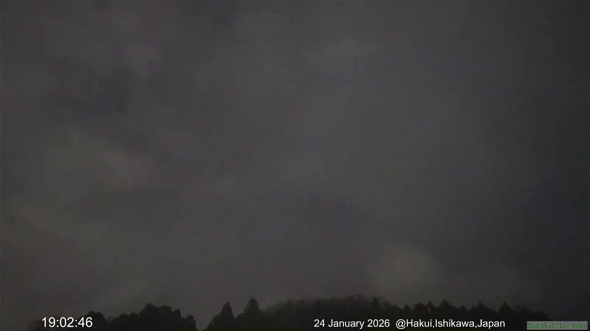 Hakui Sky, Star, Meteor Observation ( 羽咋の空、星、流星観測 ) Live Cam - Mikoharamachi, Hakui, Ishikawa, Chūbu, Honshu, japan